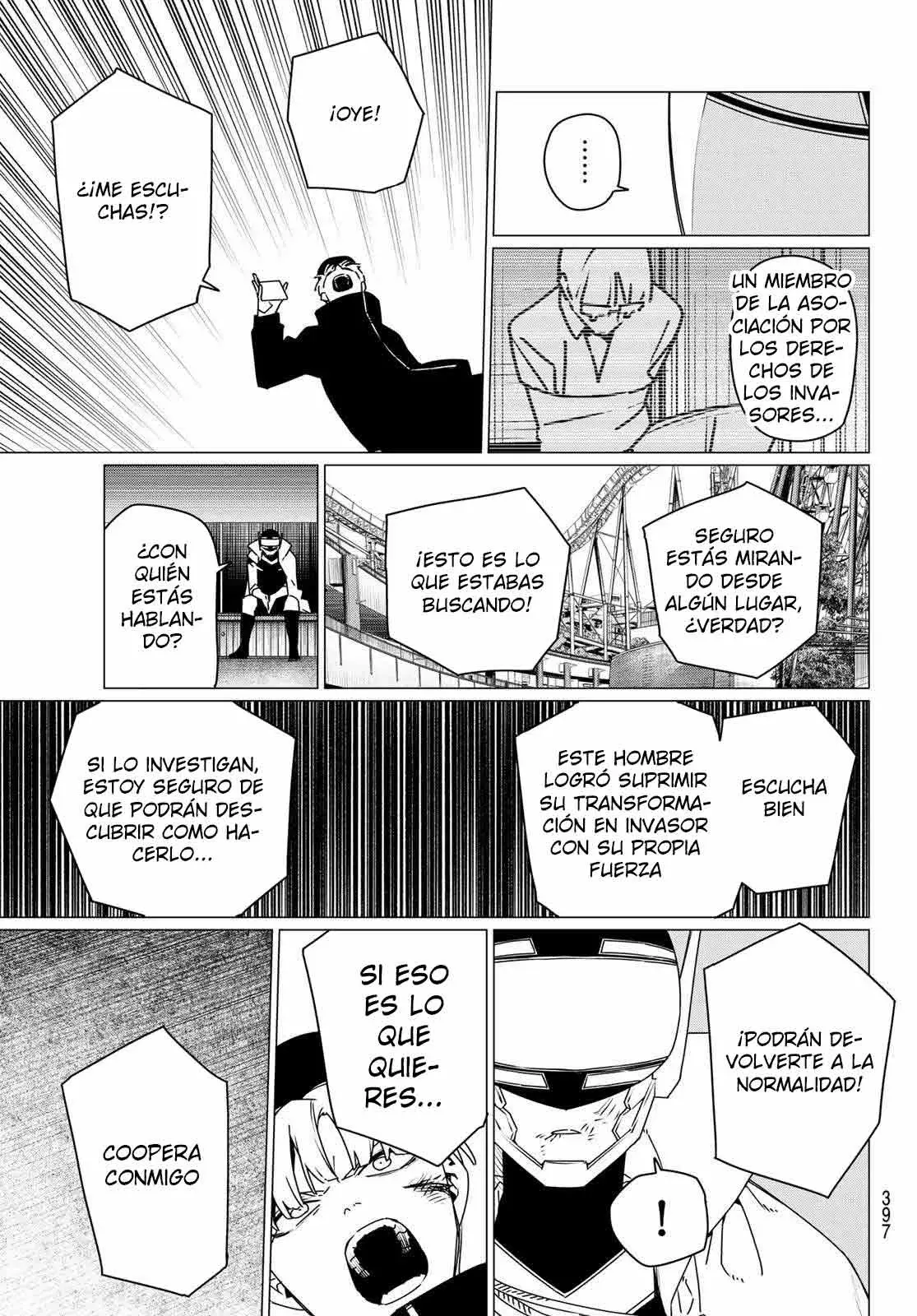 Sentai Daishikkaku capítulo 185, página 15