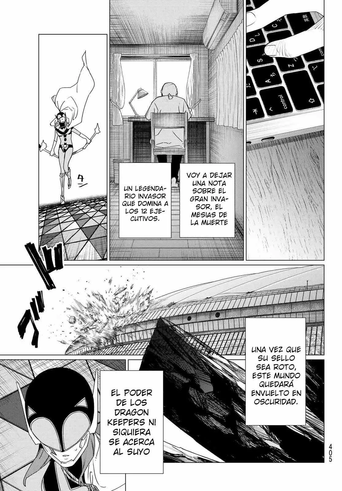 Sentai Daishikkaku capítulo 186, página 19