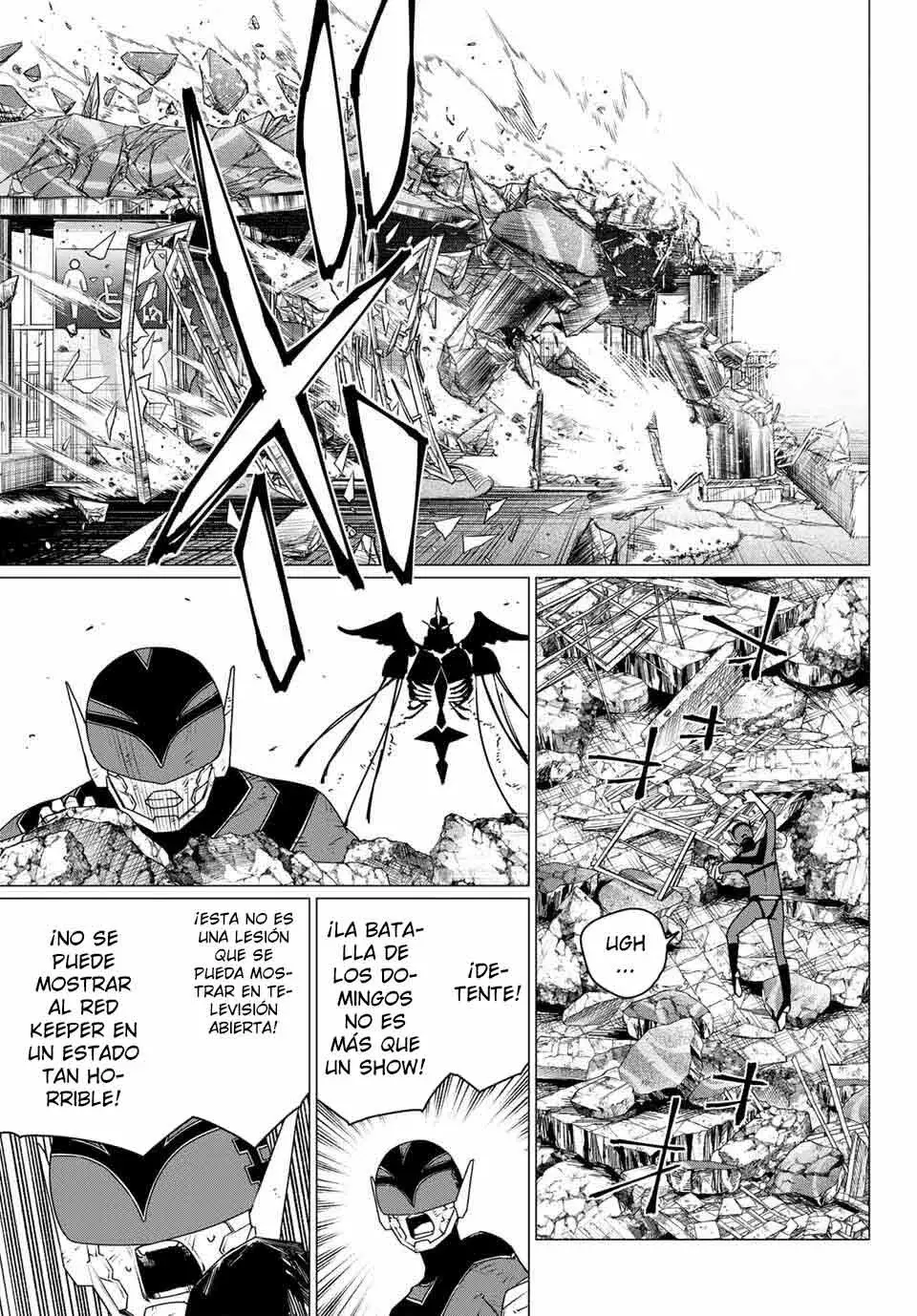 Sentai Daishikkaku capítulo 187, página 12