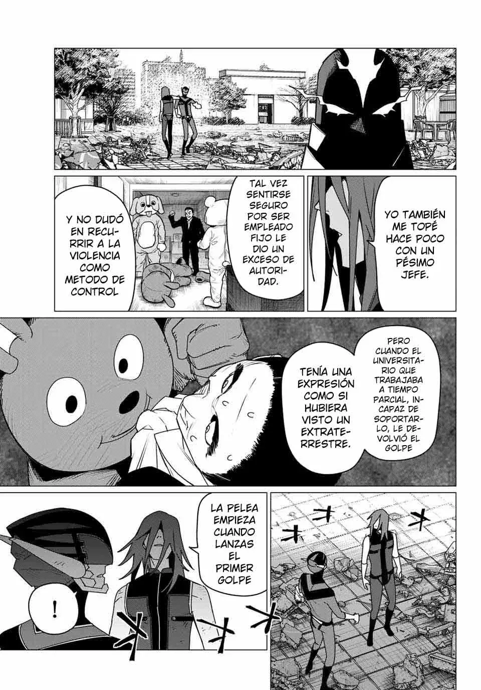 Sentai Daishikkaku capítulo 187, página 14
