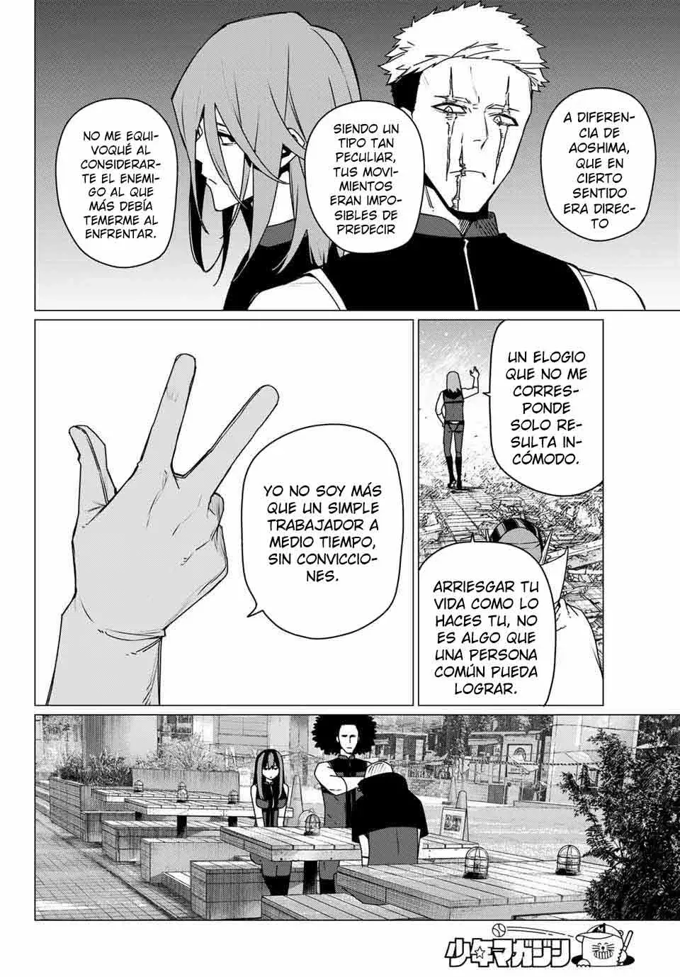 Sentai Daishikkaku capítulo 188, página 4
