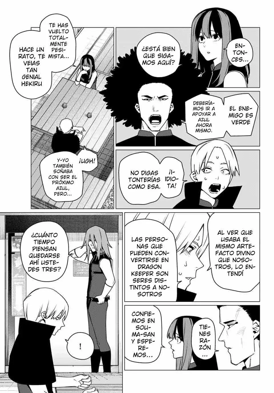 Sentai Daishikkaku capítulo 188, página 5