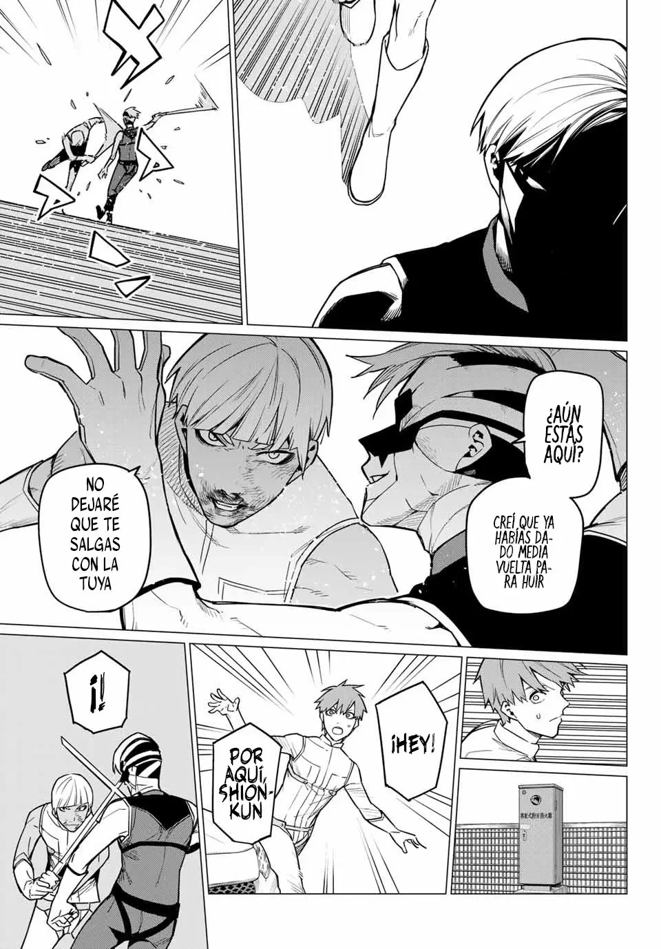 Sentai Daishikkaku capítulo 19, página 8