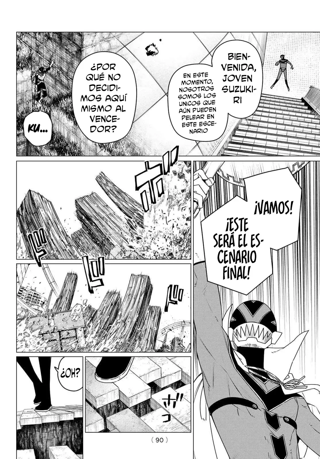 Sentai Daishikkaku capítulo 193, página 13