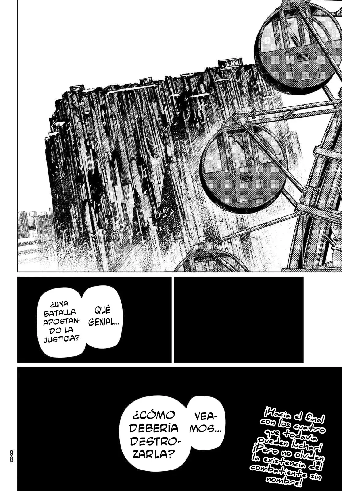 Sentai Daishikkaku capítulo 193, página 20