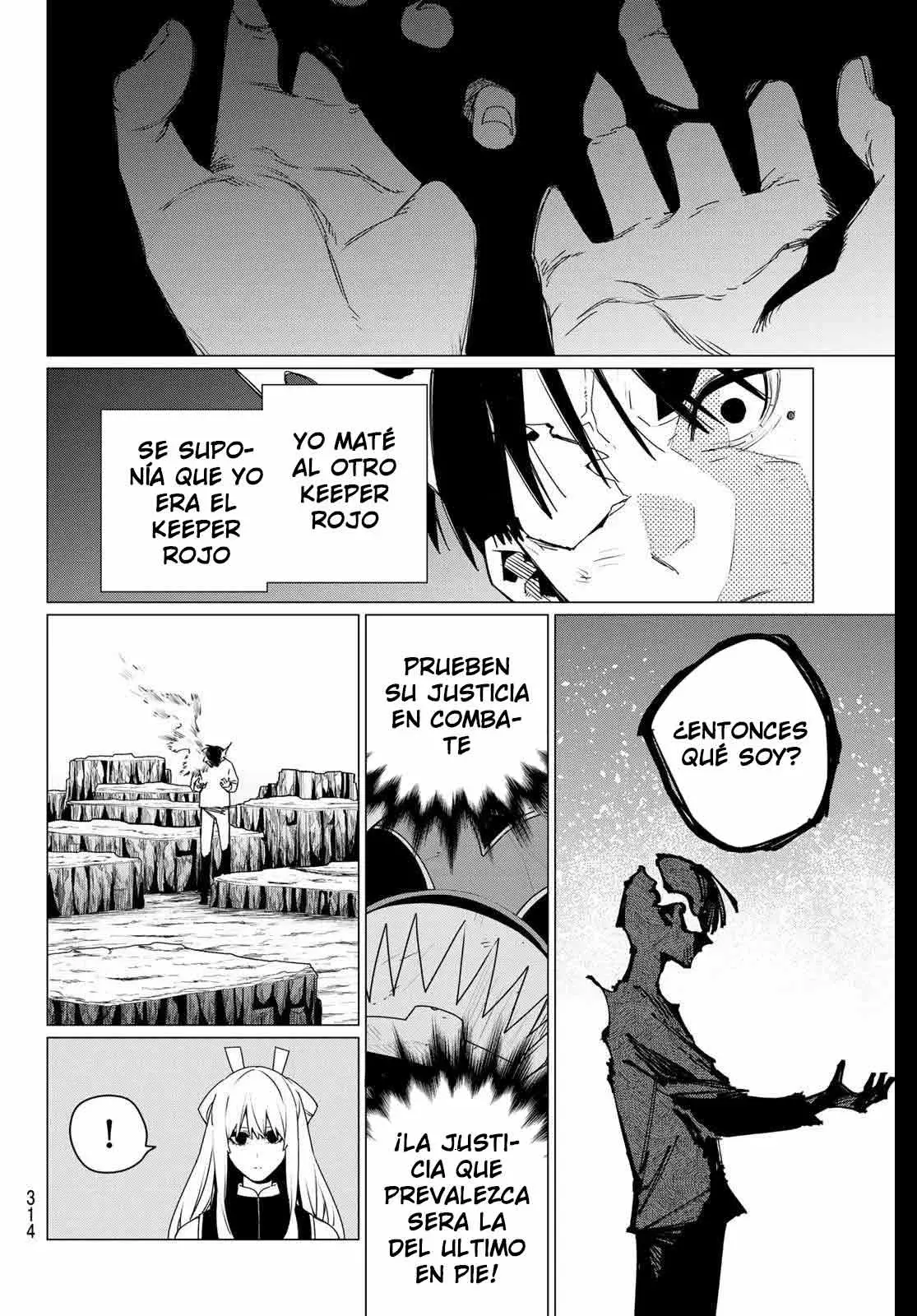 Sentai Daishikkaku capítulo 194, página 8
