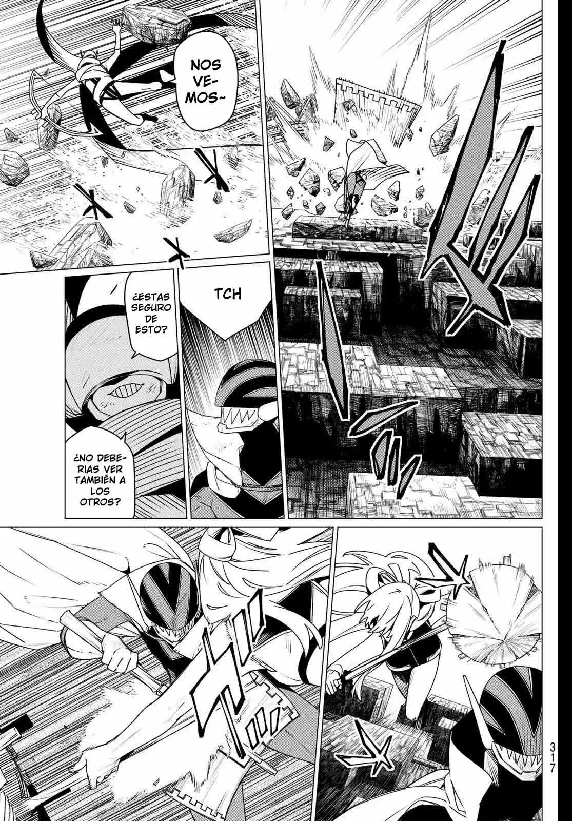 Sentai Daishikkaku capítulo 194, página 11