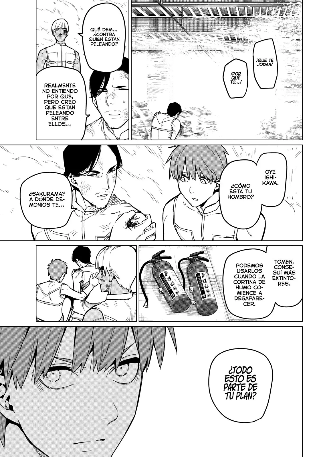 Sentai Daishikkaku capítulo 20, página 16