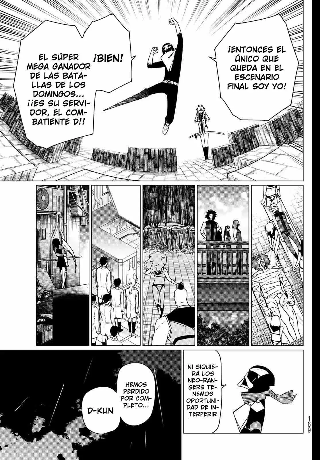 Sentai Daishikkaku capítulo 201, página 9