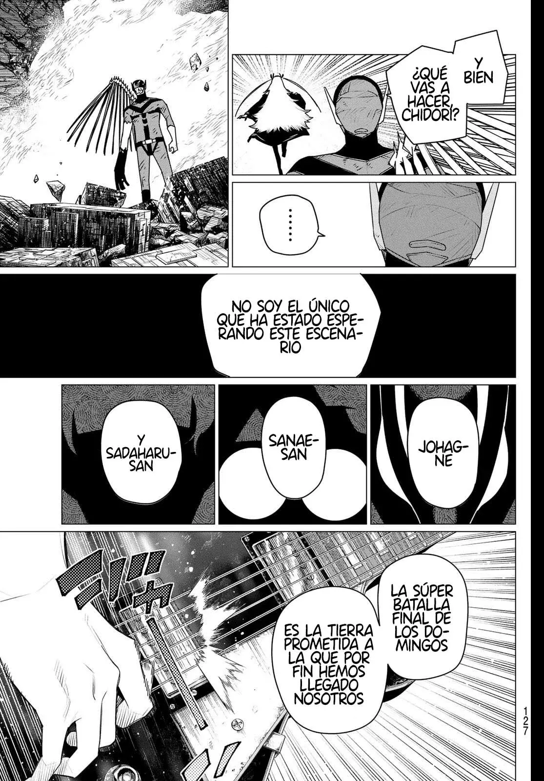 Sentai Daishikkaku capítulo 203, página 9