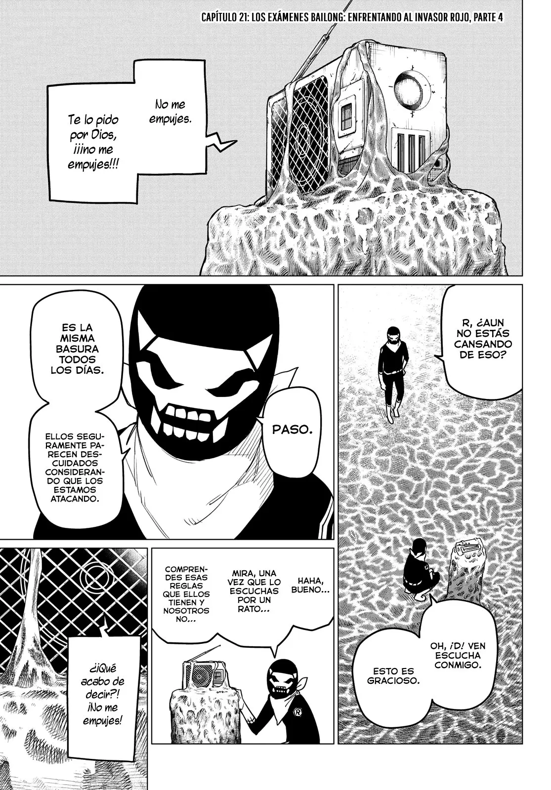 Sentai Daishikkaku capítulo 21, página 2