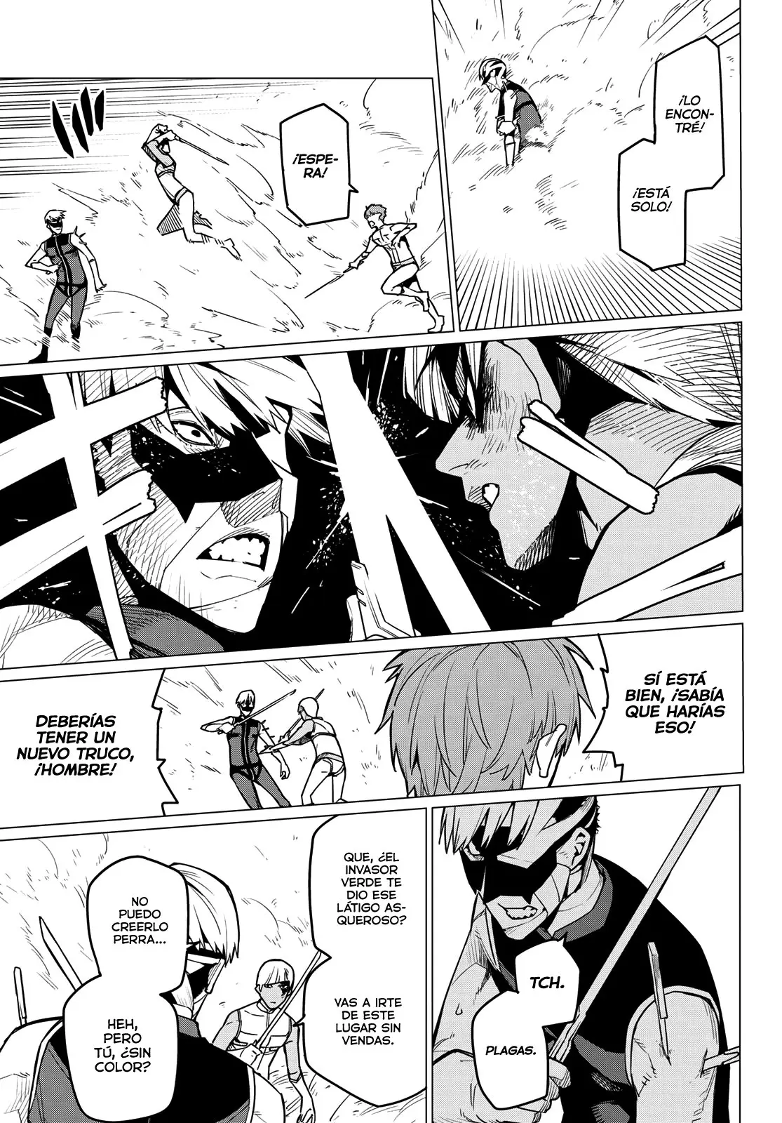 Sentai Daishikkaku capítulo 21, página 4