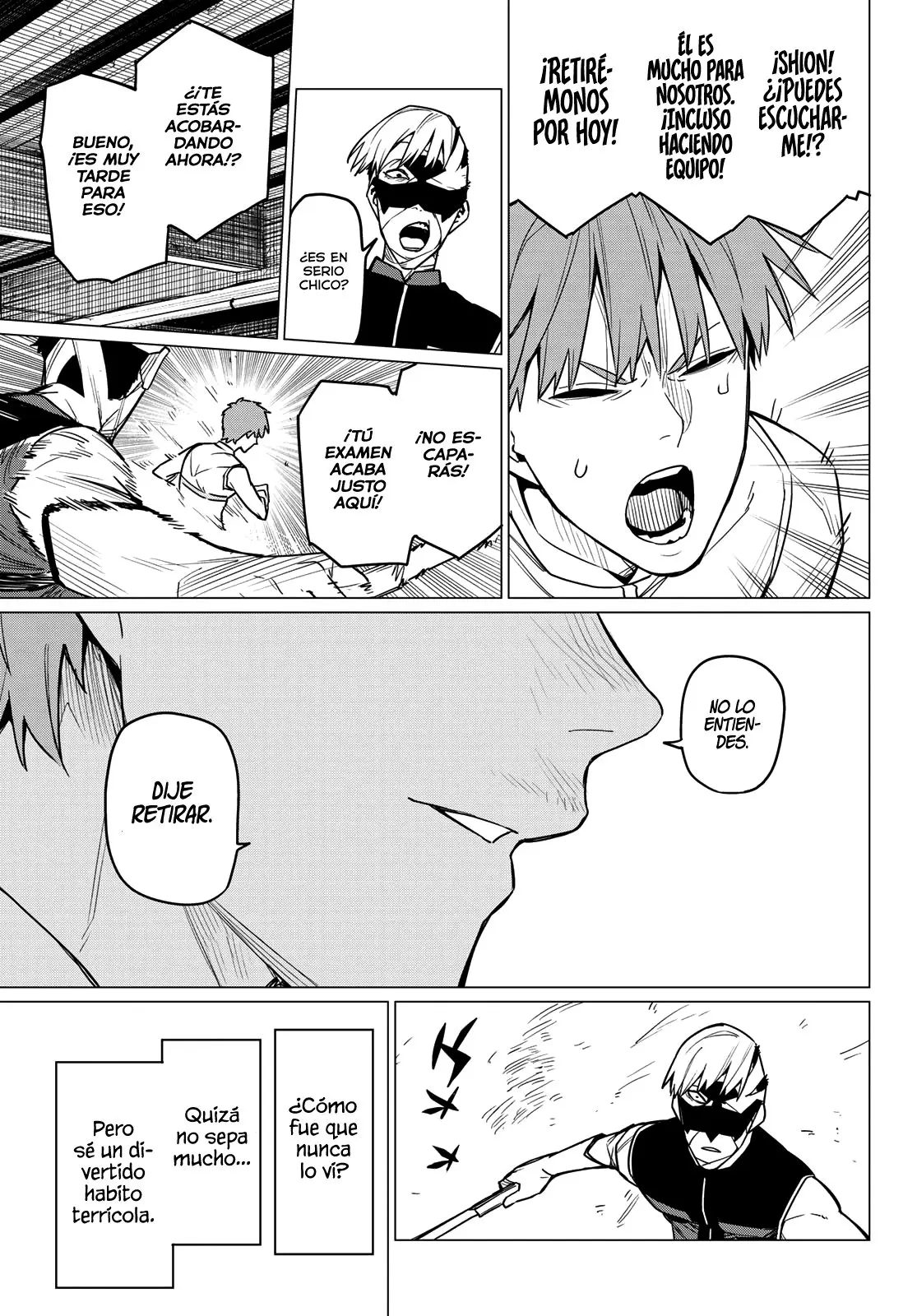 Sentai Daishikkaku capítulo 21, página 8