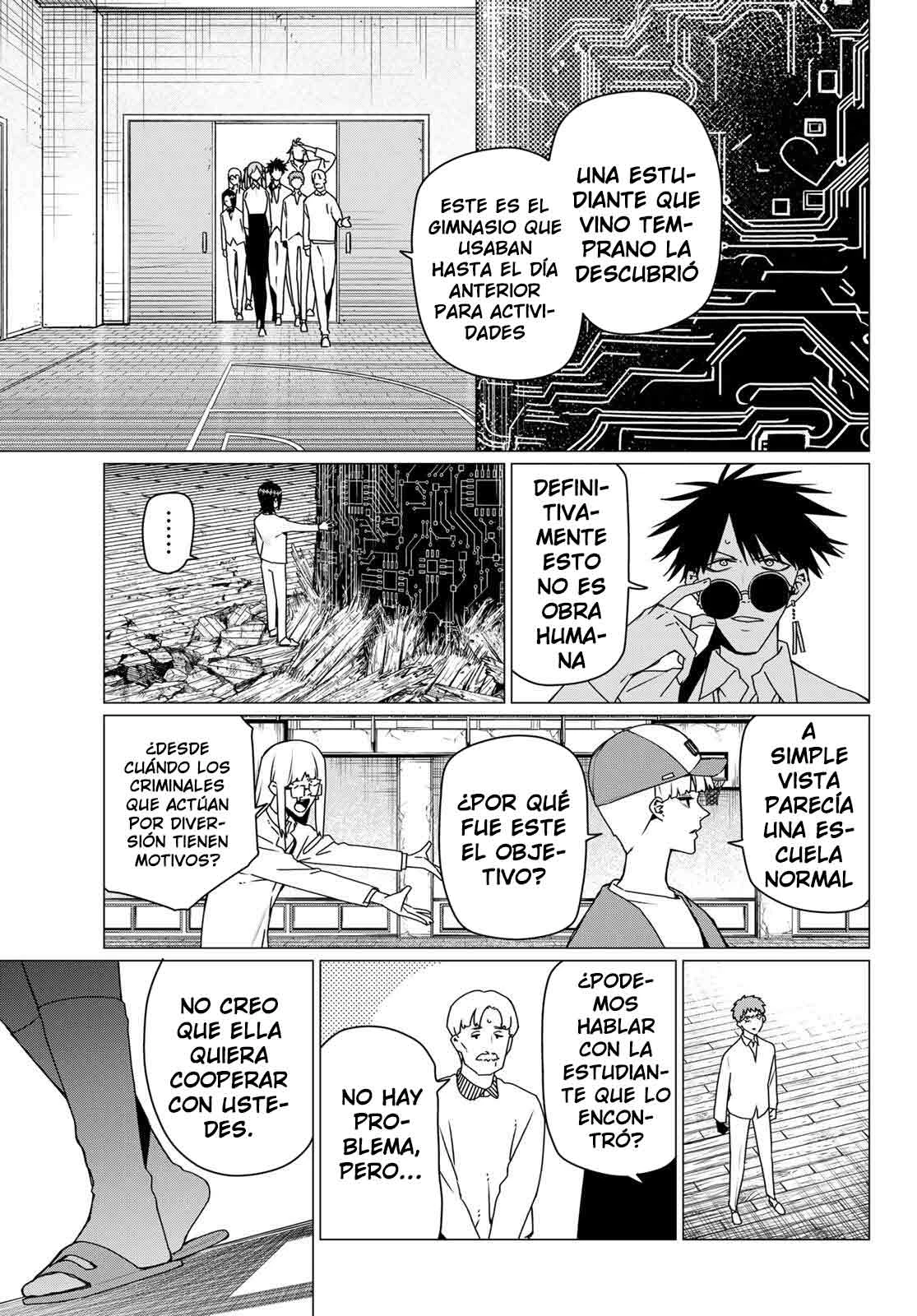 Sentai Daishikkaku capítulo 210, página 17