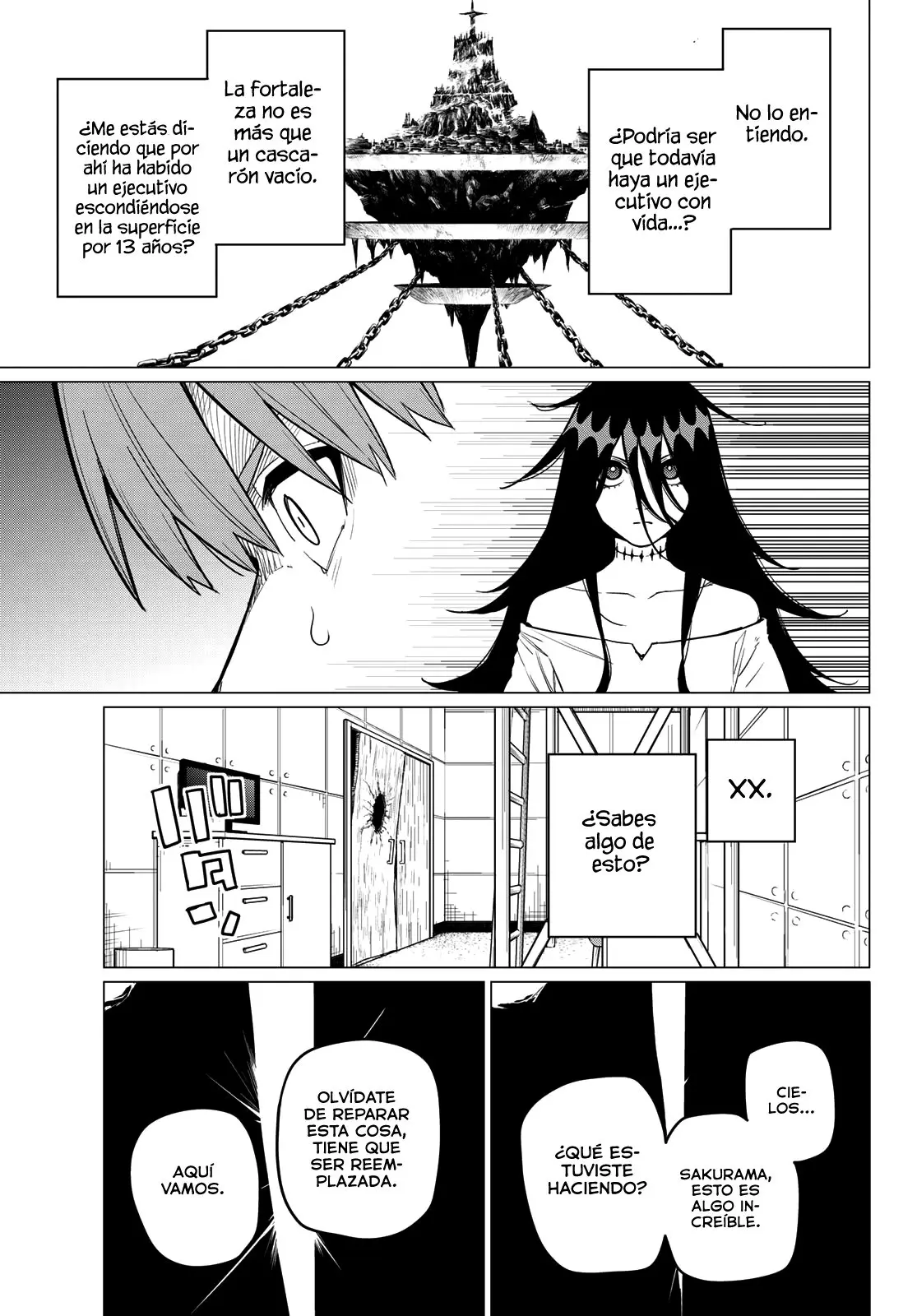 Sentai Daishikkaku capítulo 23, página 8