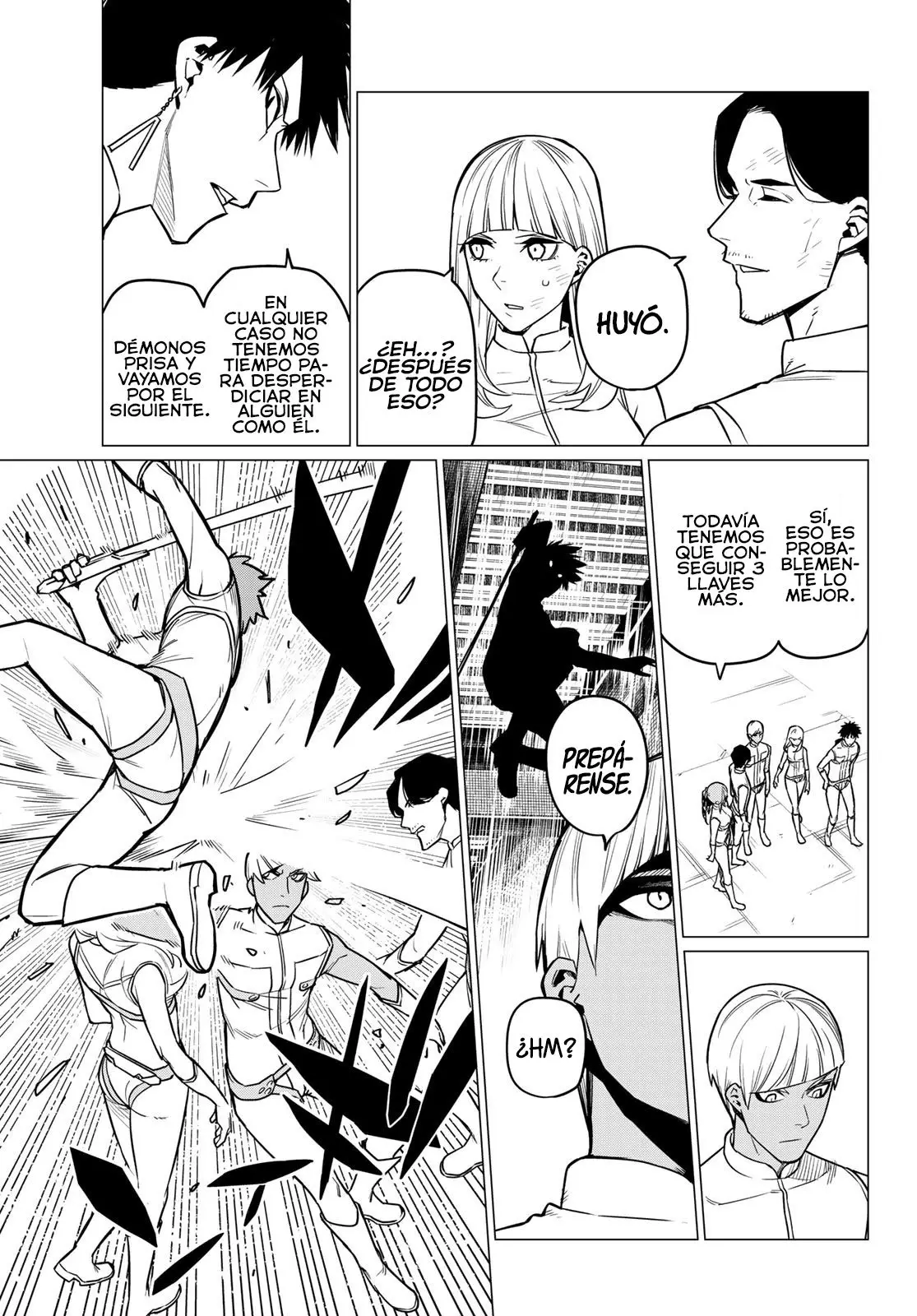 Sentai Daishikkaku capítulo 25, página 4