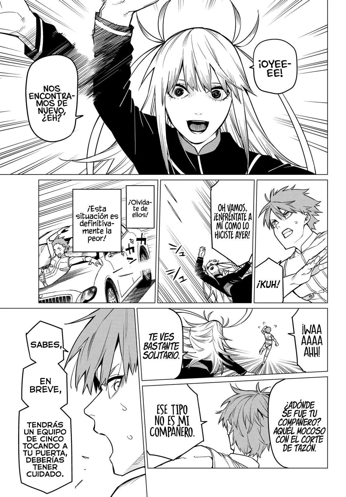 Sentai Daishikkaku capítulo 25, página 8