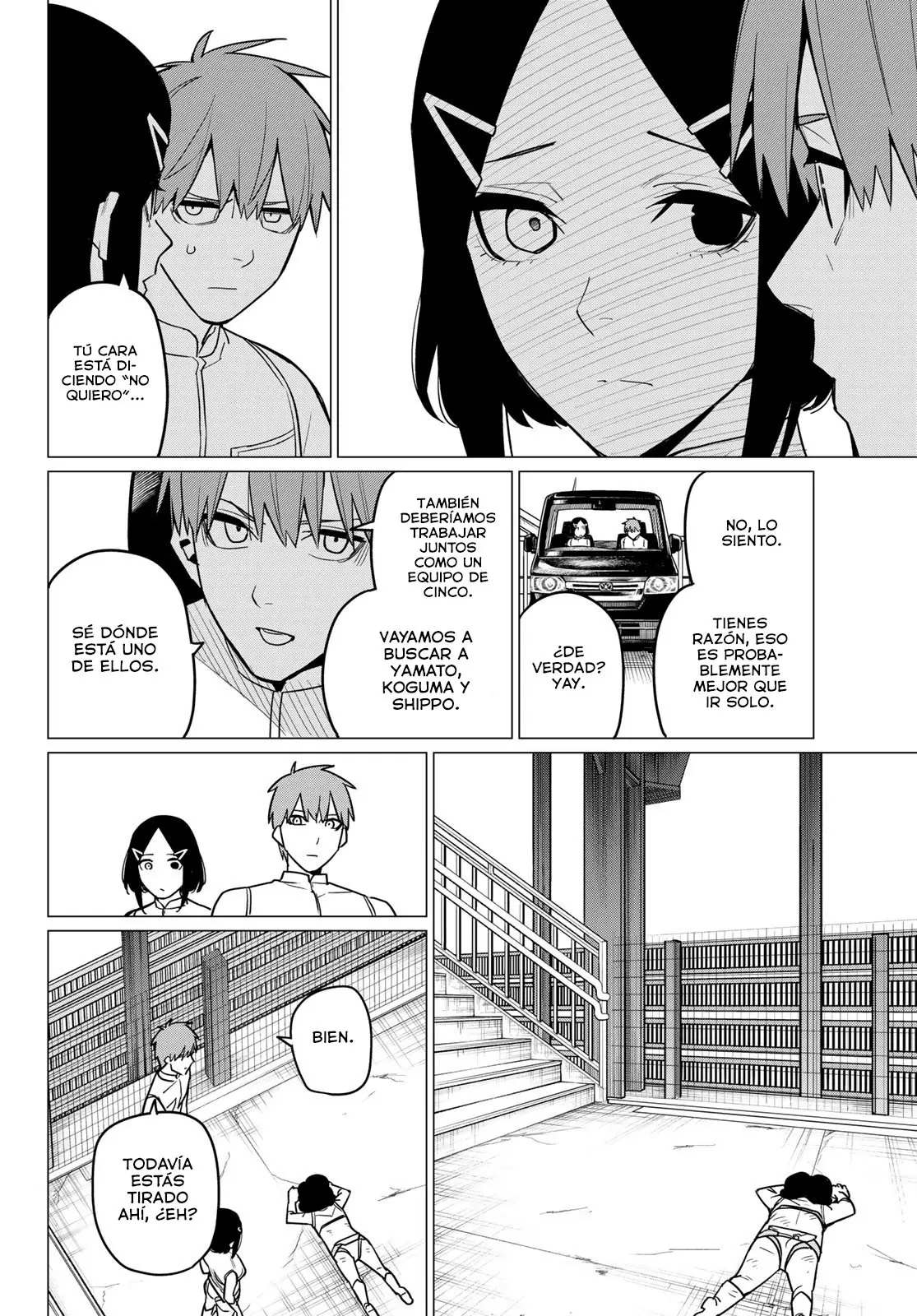 Sentai Daishikkaku capítulo 25, página 13