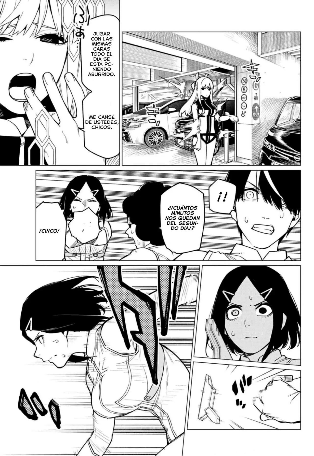 Sentai Daishikkaku capítulo 27, página 4