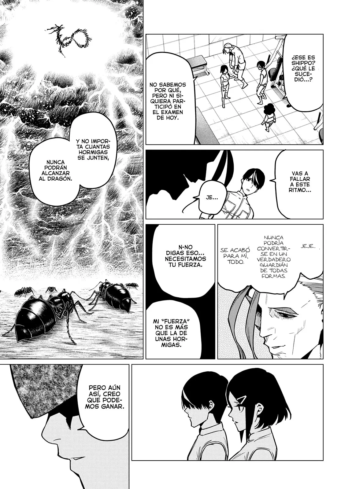 Sentai Daishikkaku capítulo 29, página 8
