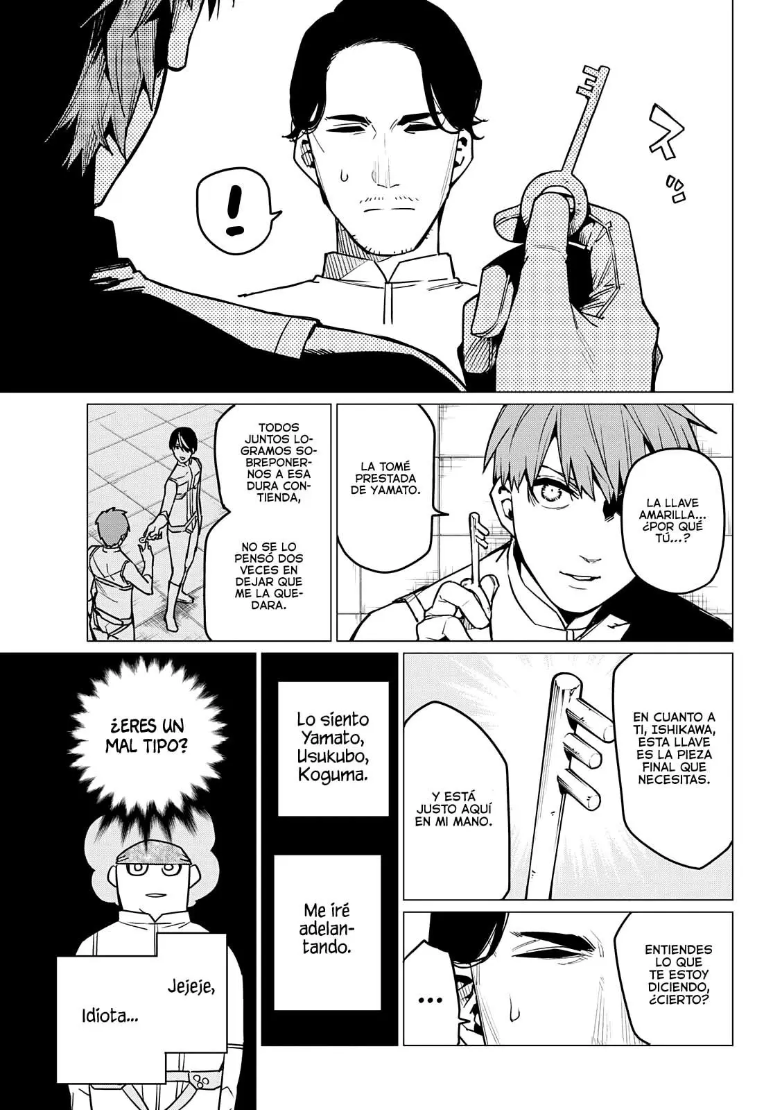 Sentai Daishikkaku capítulo 30, página 8