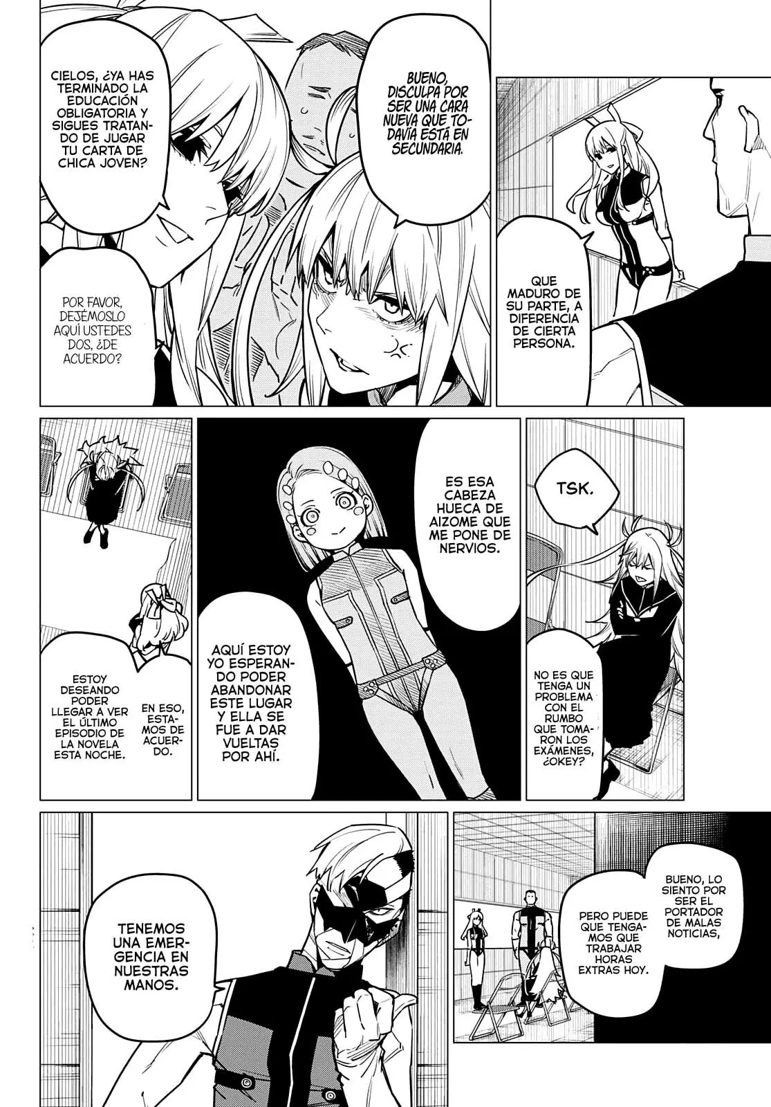 Sentai Daishikkaku capítulo 31, página 3