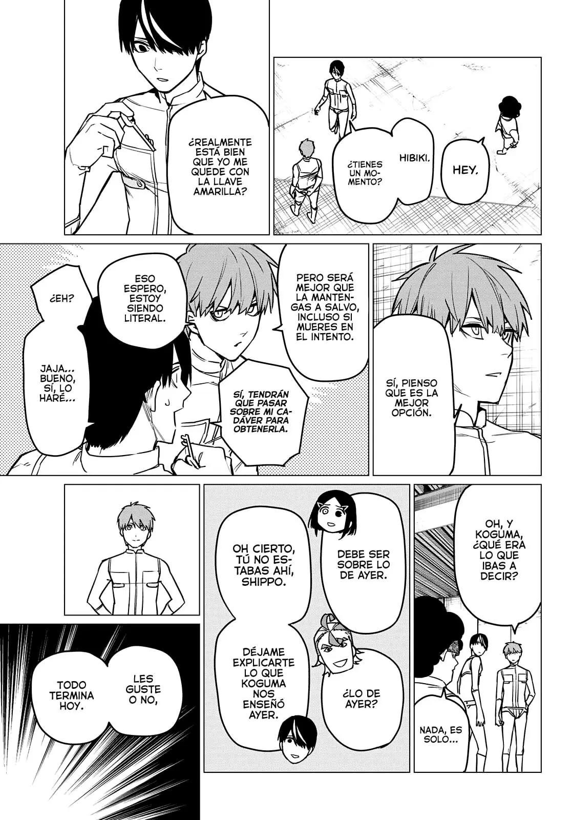 Sentai Daishikkaku capítulo 31, página 8