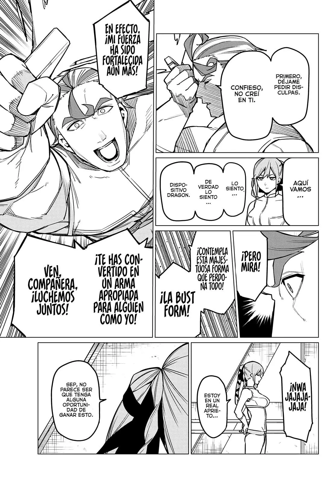 Sentai Daishikkaku capítulo 33, página 8