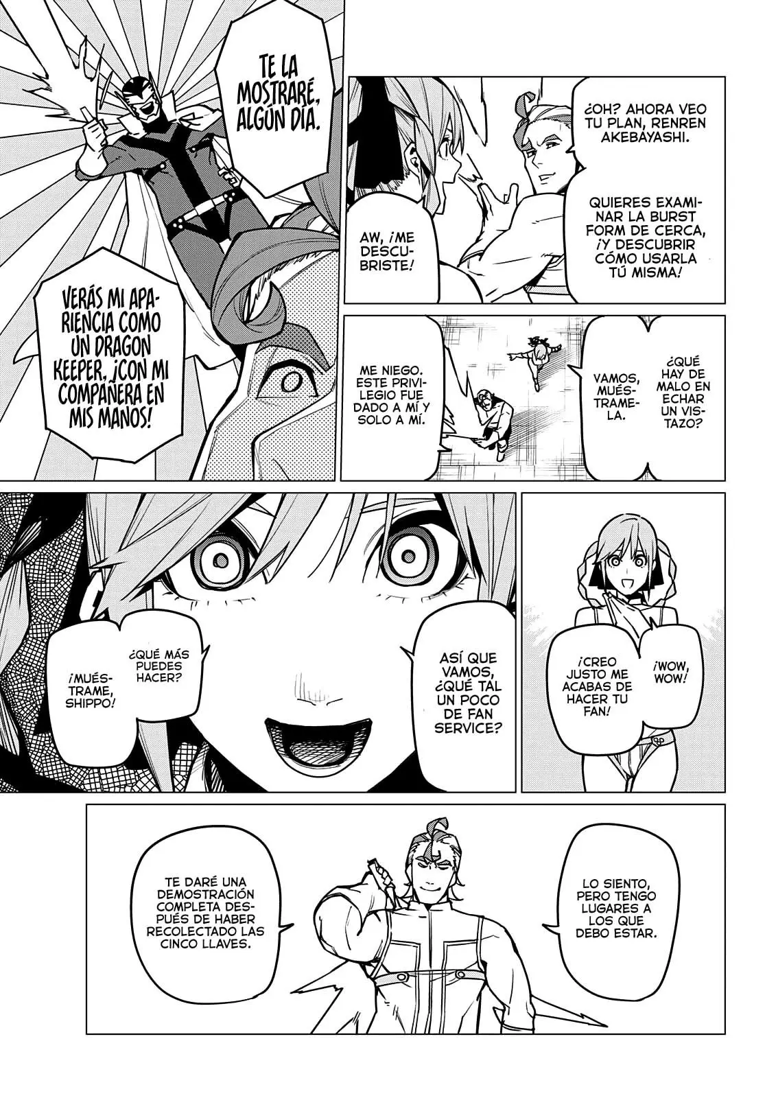 Sentai Daishikkaku capítulo 33, página 10