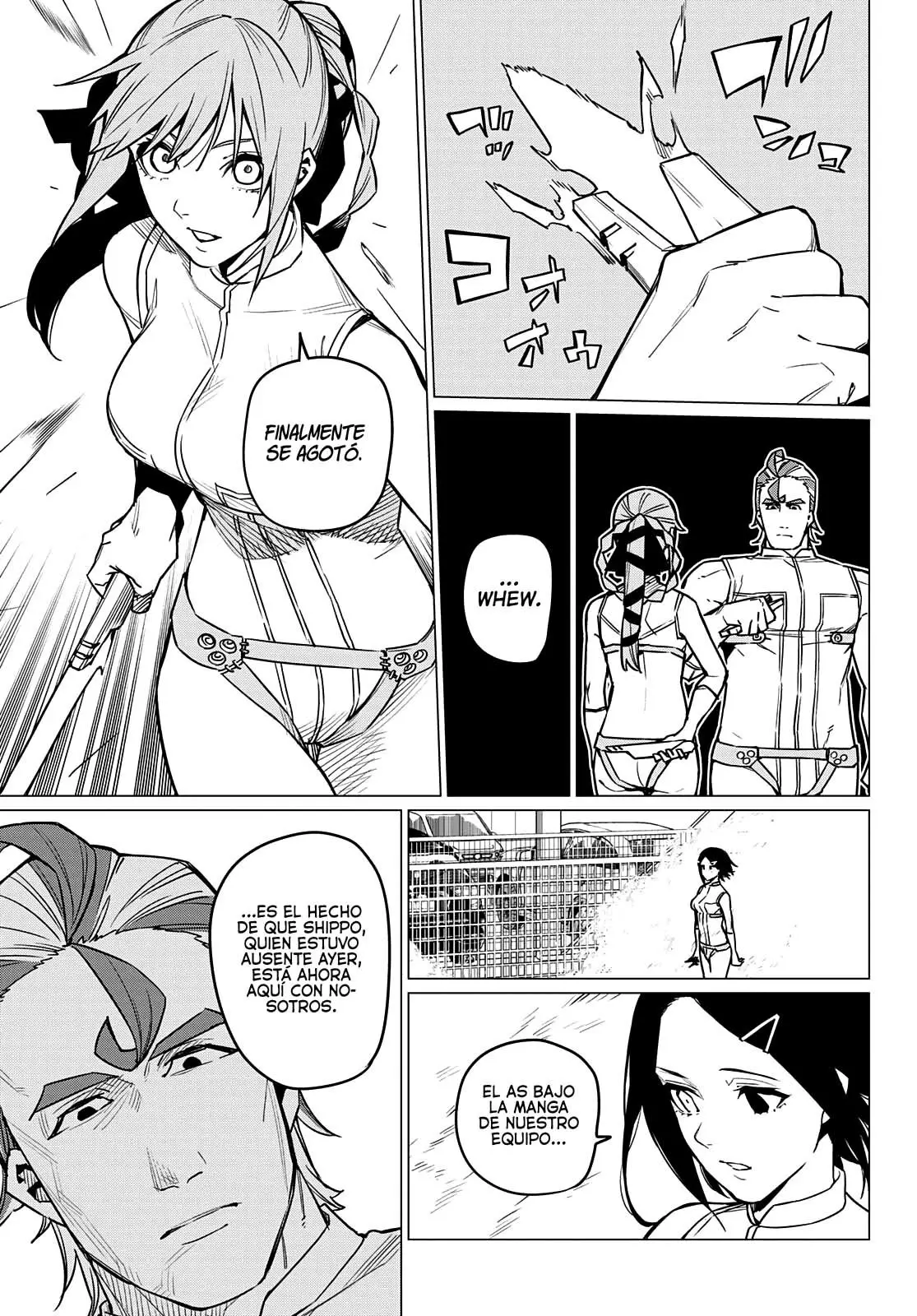Sentai Daishikkaku capítulo 33, página 12