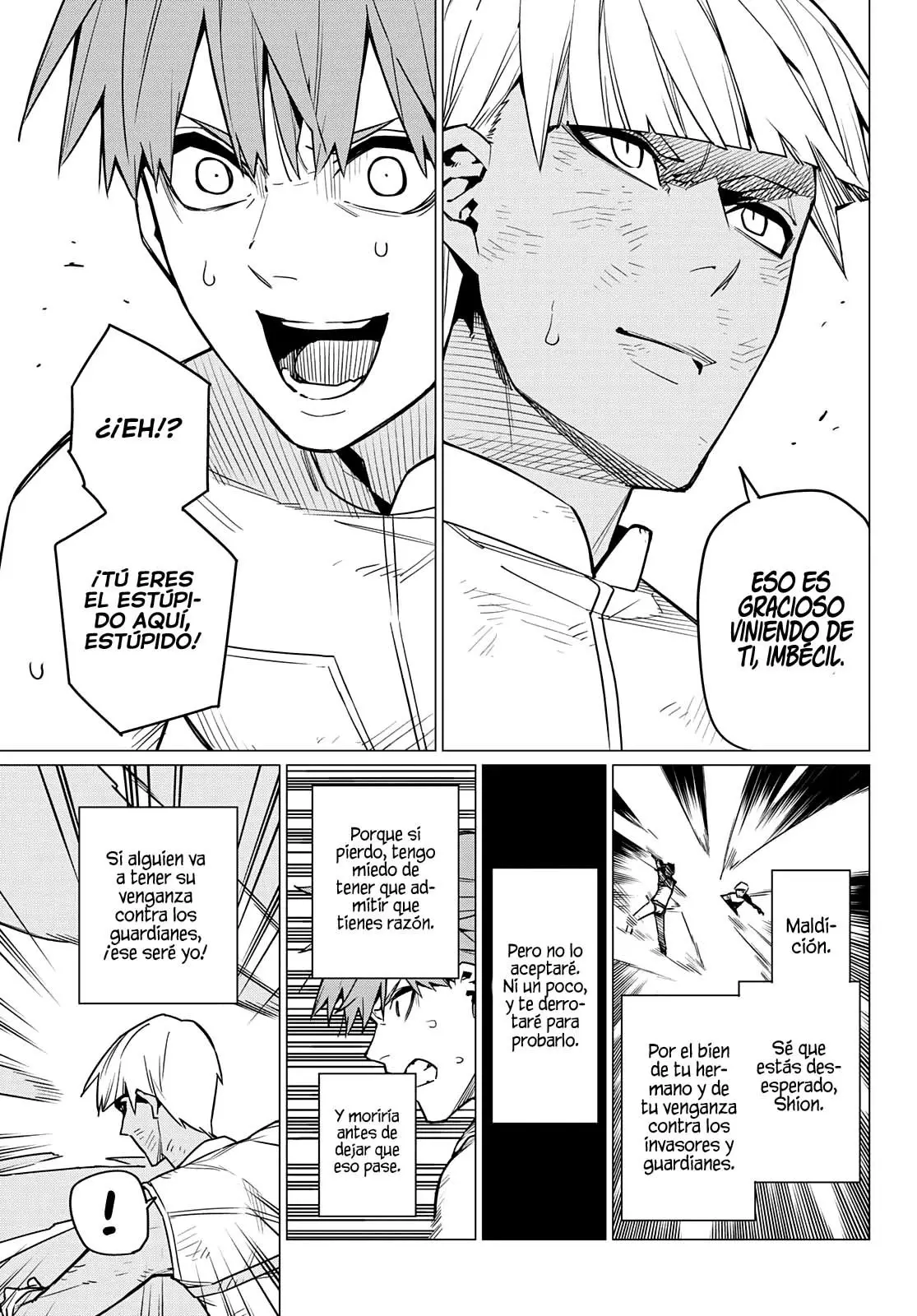 Sentai Daishikkaku capítulo 36, página 8