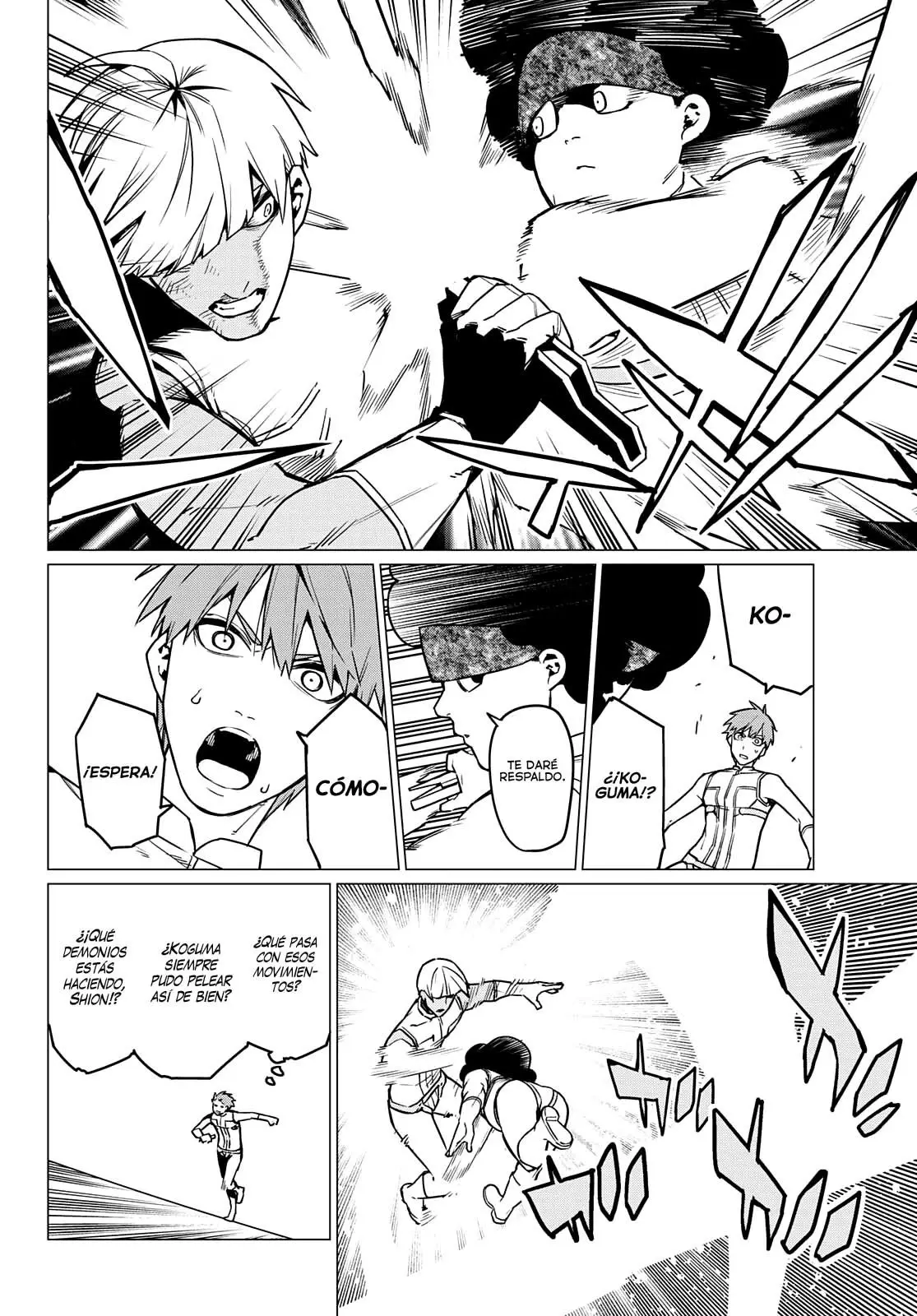 Sentai Daishikkaku capítulo 36, página 9