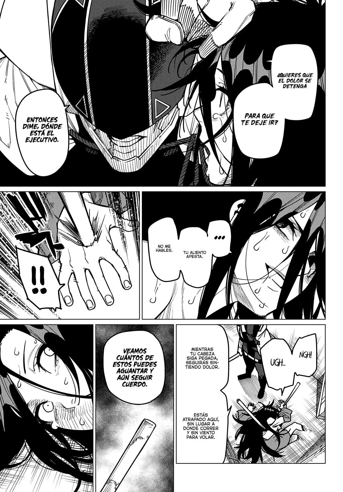 Sentai Daishikkaku capítulo 37, página 8