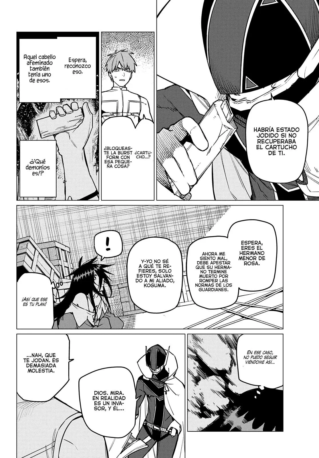 Sentai Daishikkaku capítulo 38, página 5