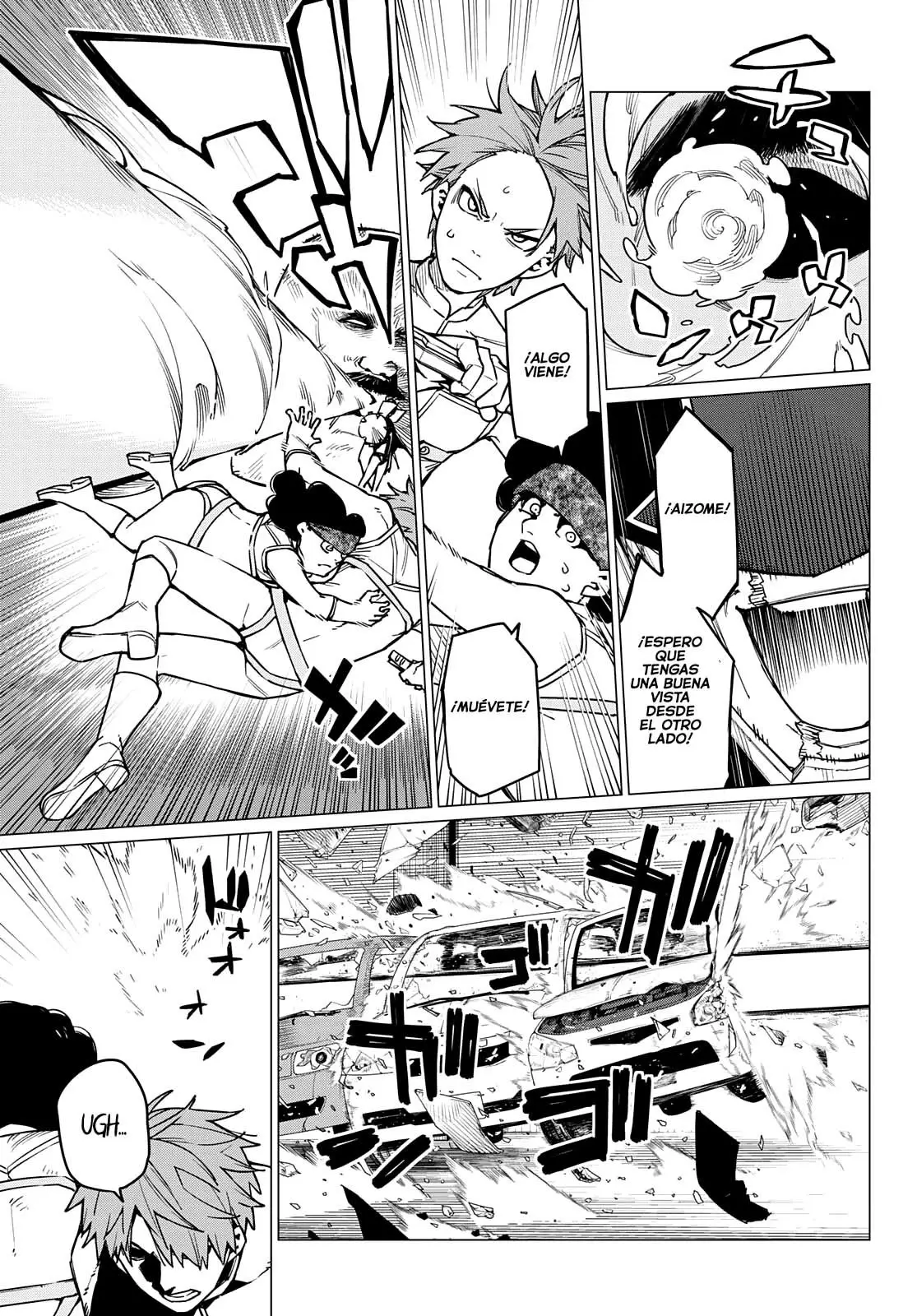 Sentai Daishikkaku capítulo 38, página 8