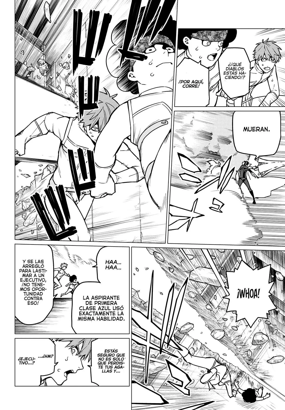 Sentai Daishikkaku capítulo 38, página 9