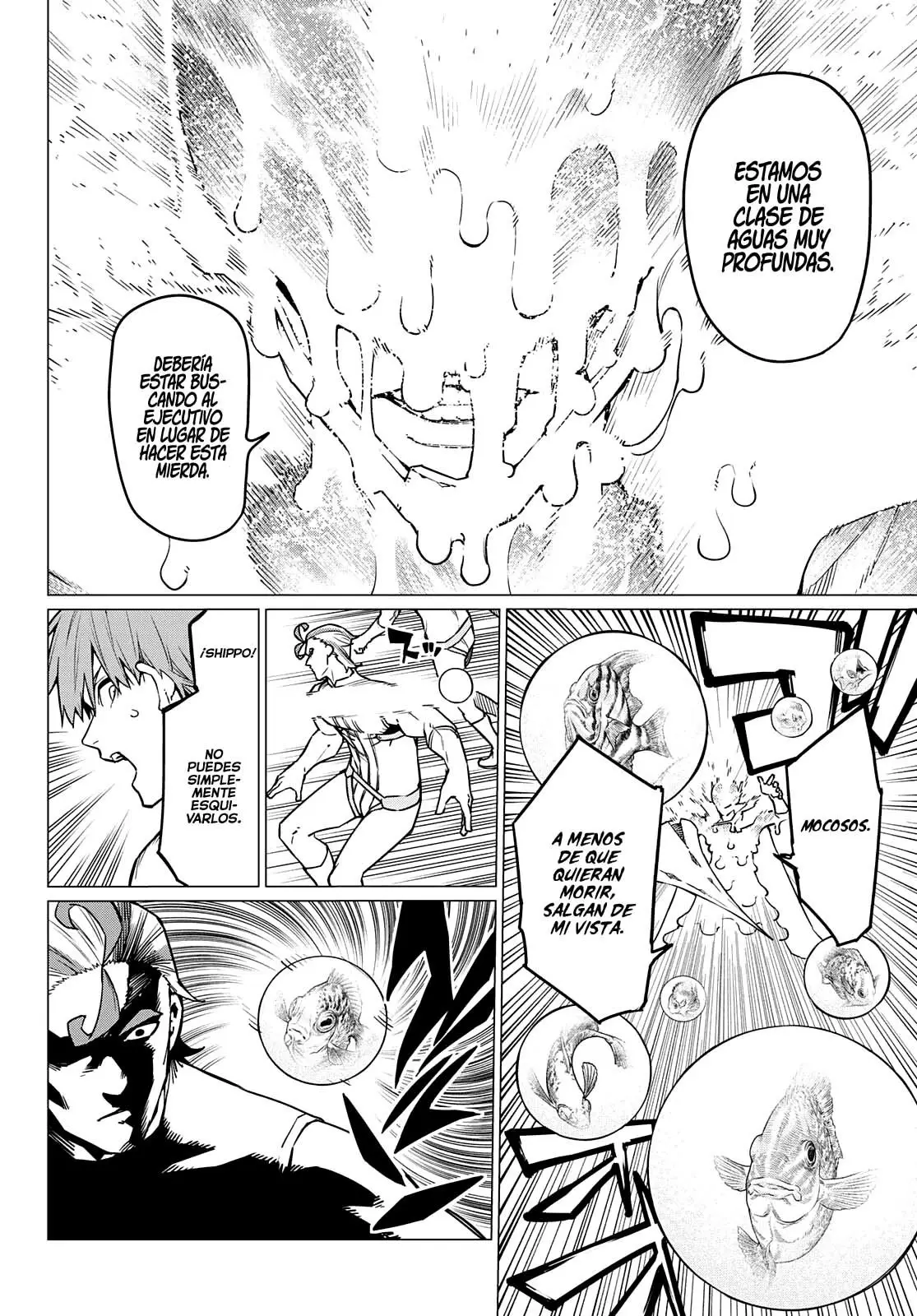 Sentai Daishikkaku capítulo 39, página 3