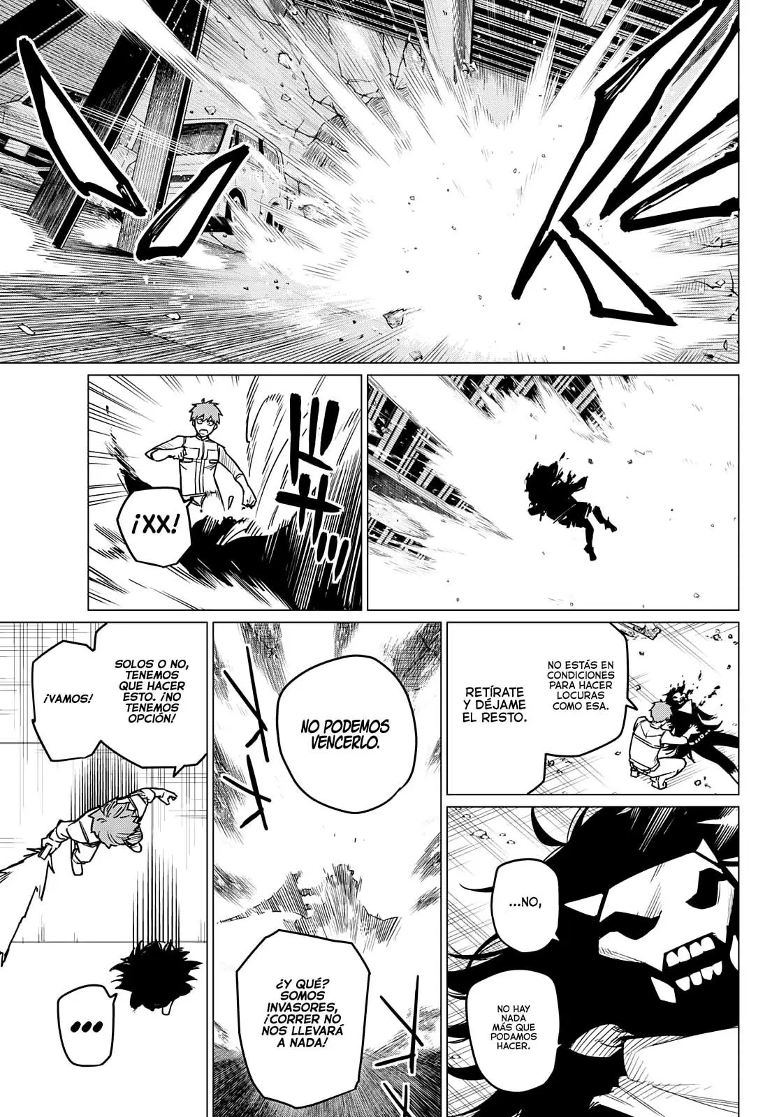 Sentai Daishikkaku capítulo 39, página 8