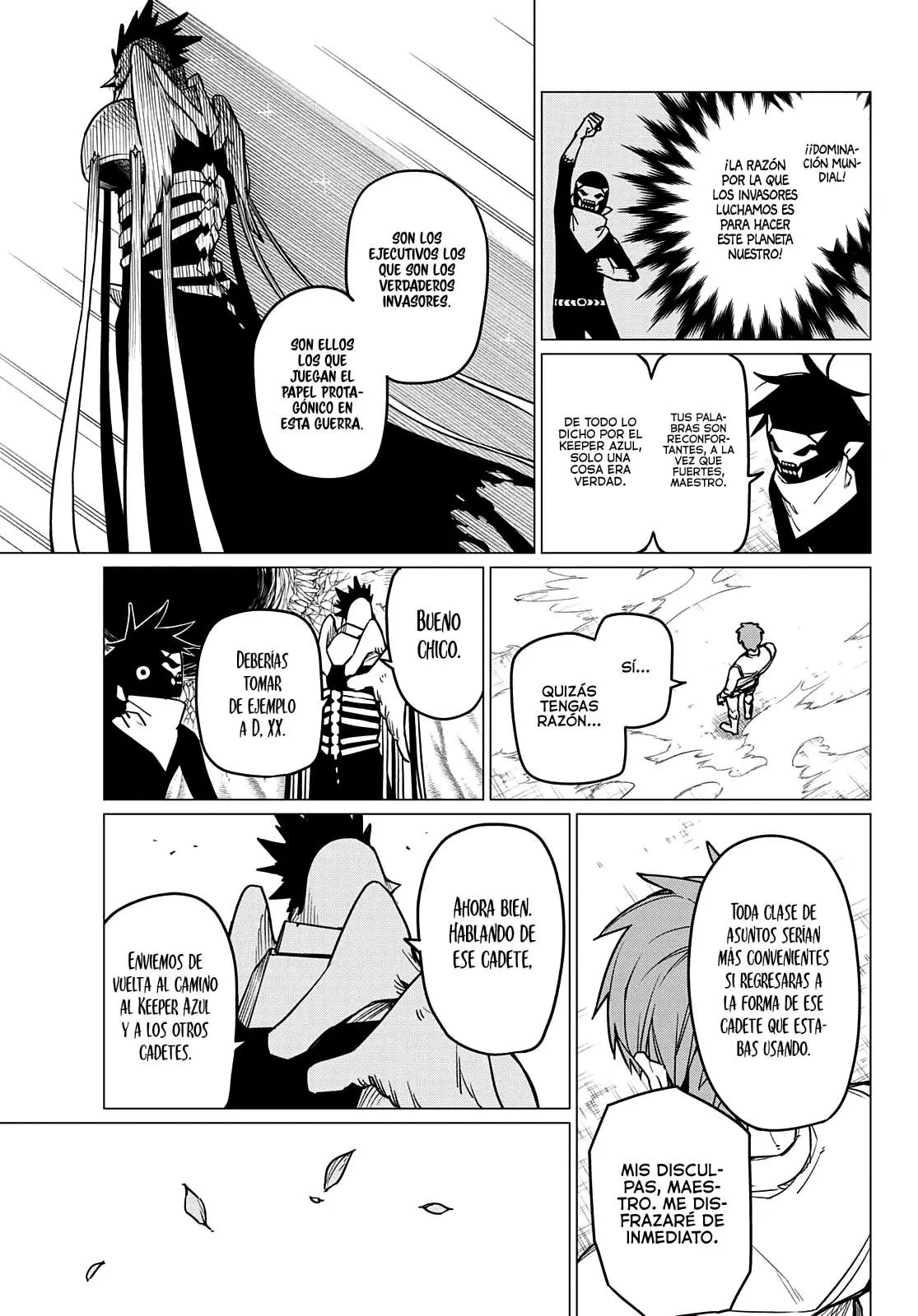 Sentai Daishikkaku capítulo 40, página 17