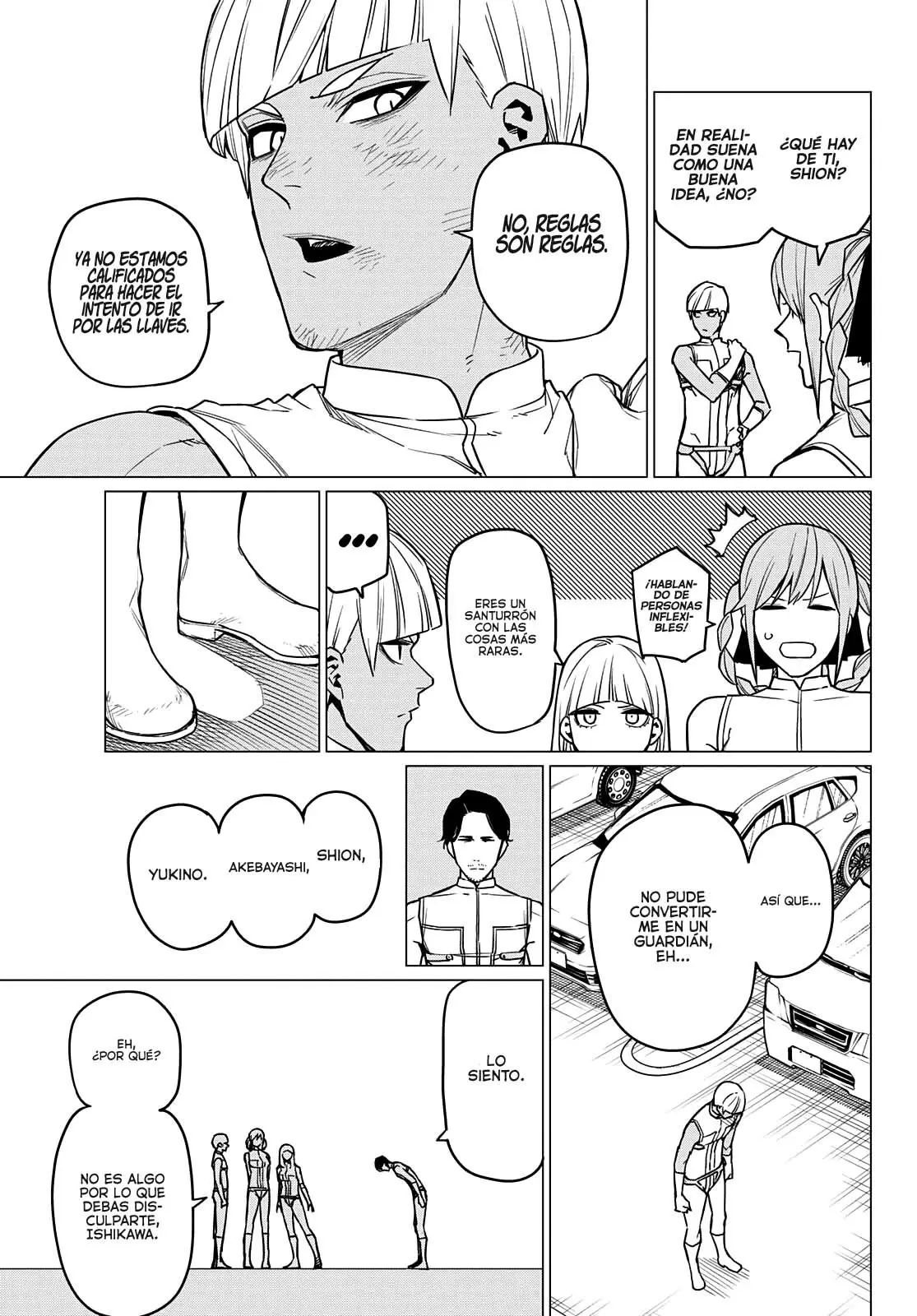 Sentai Daishikkaku capítulo 41, página 14