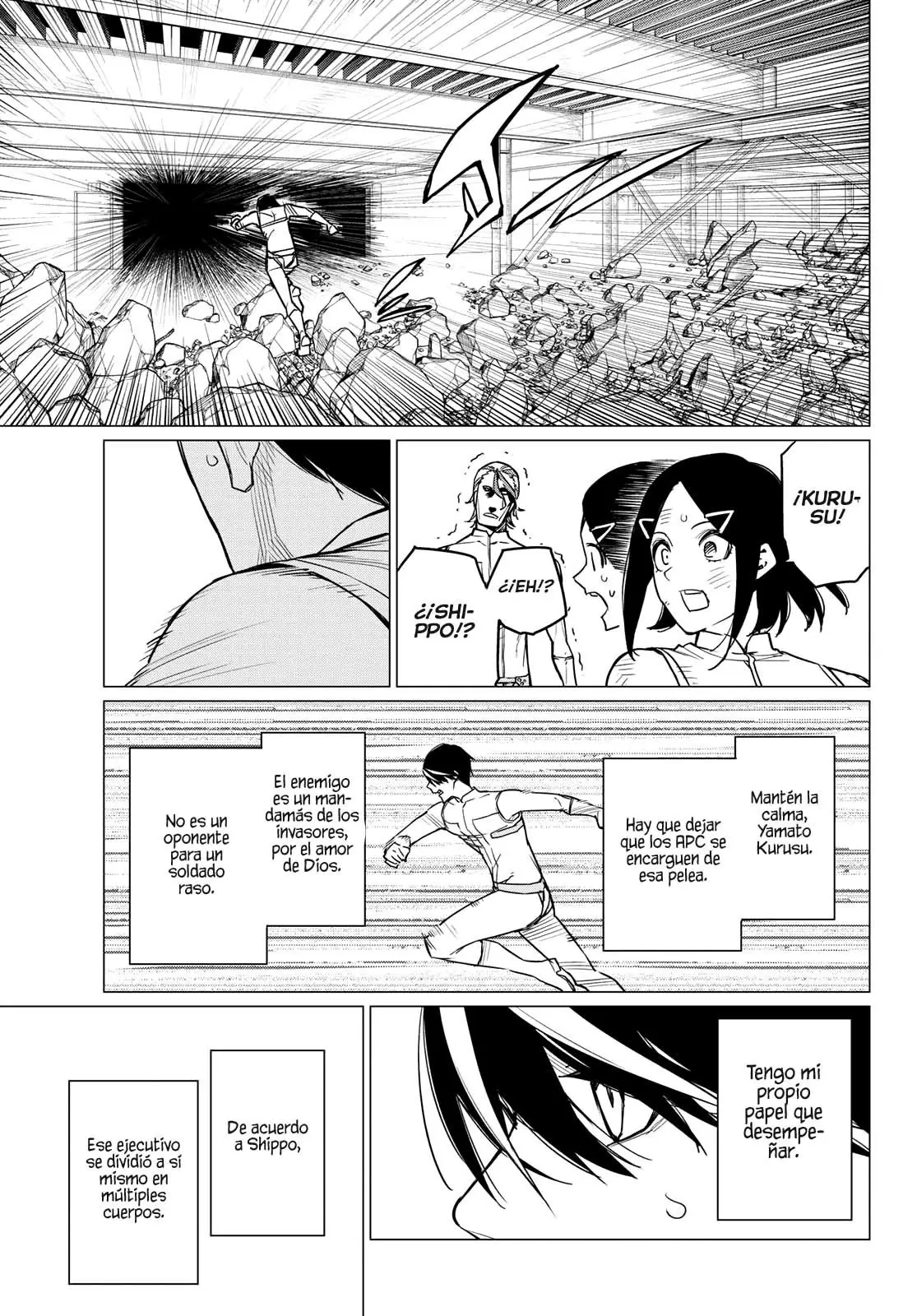Sentai Daishikkaku capítulo 42, página 9