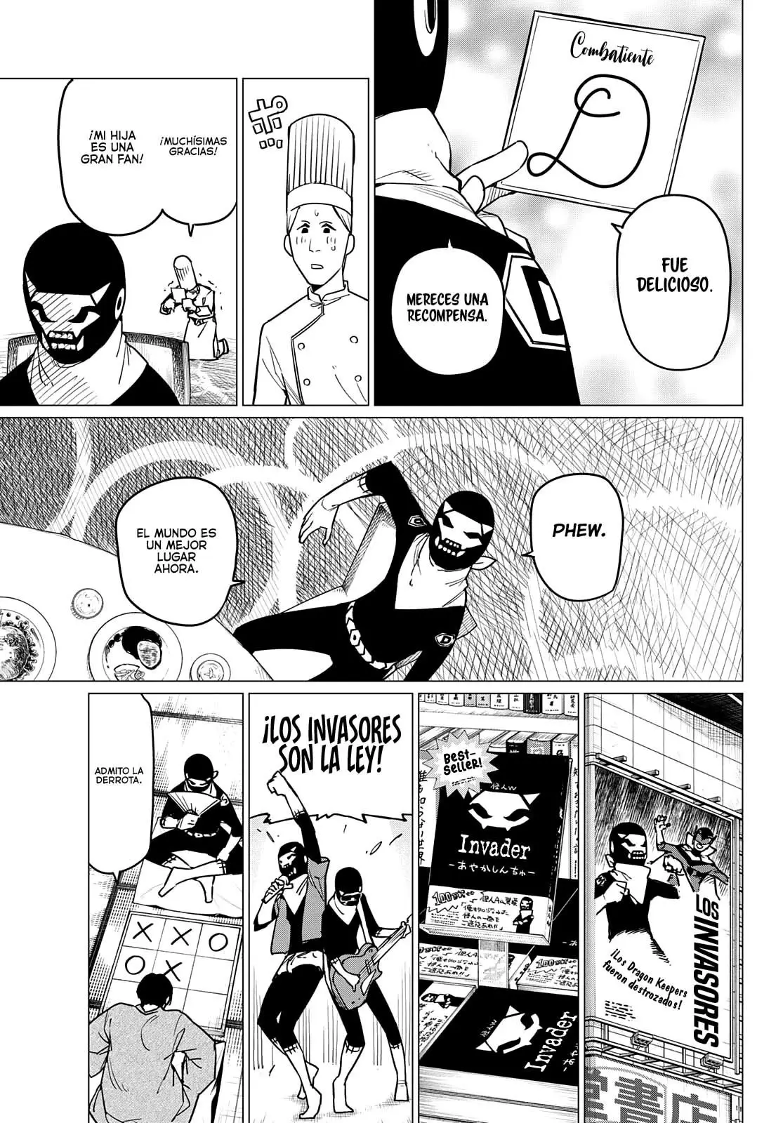 Sentai Daishikkaku capítulo 43, página 6