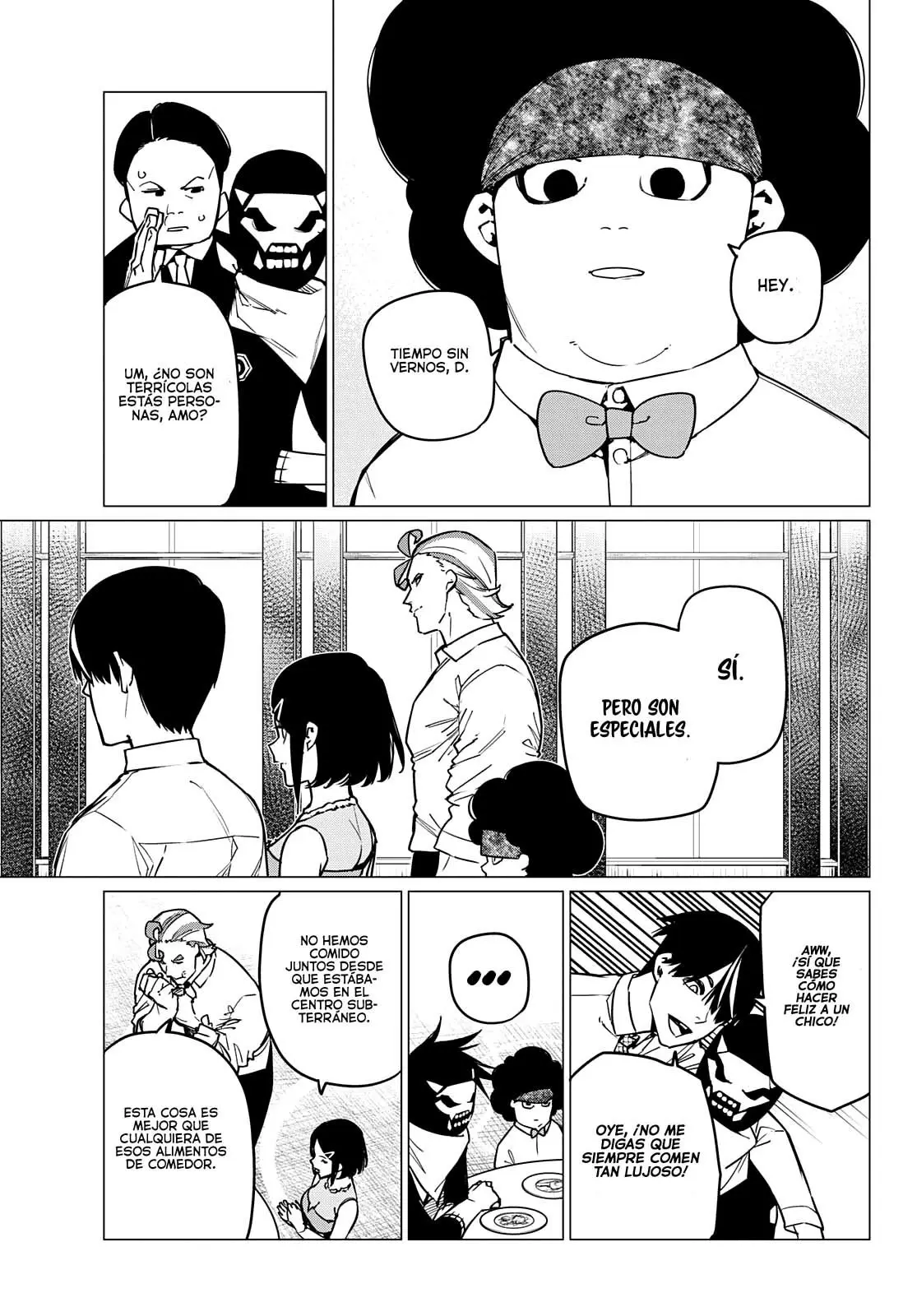 Sentai Daishikkaku capítulo 43, página 8