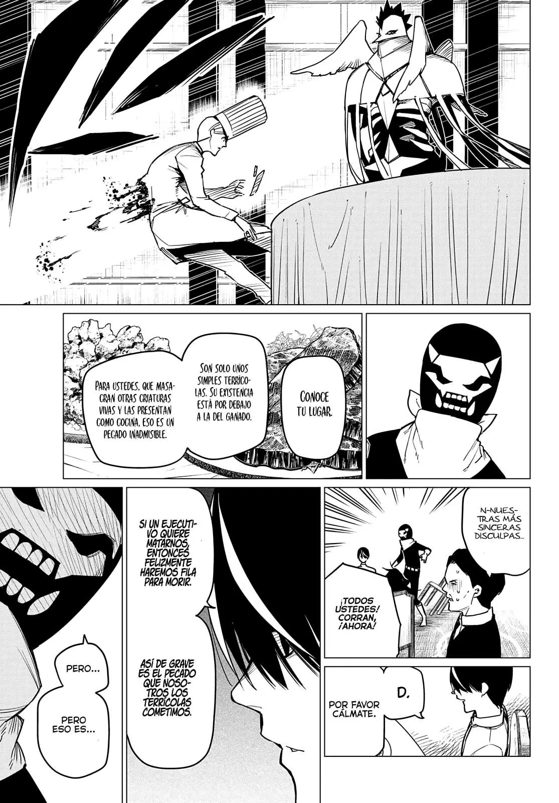 Sentai Daishikkaku capítulo 43, página 12