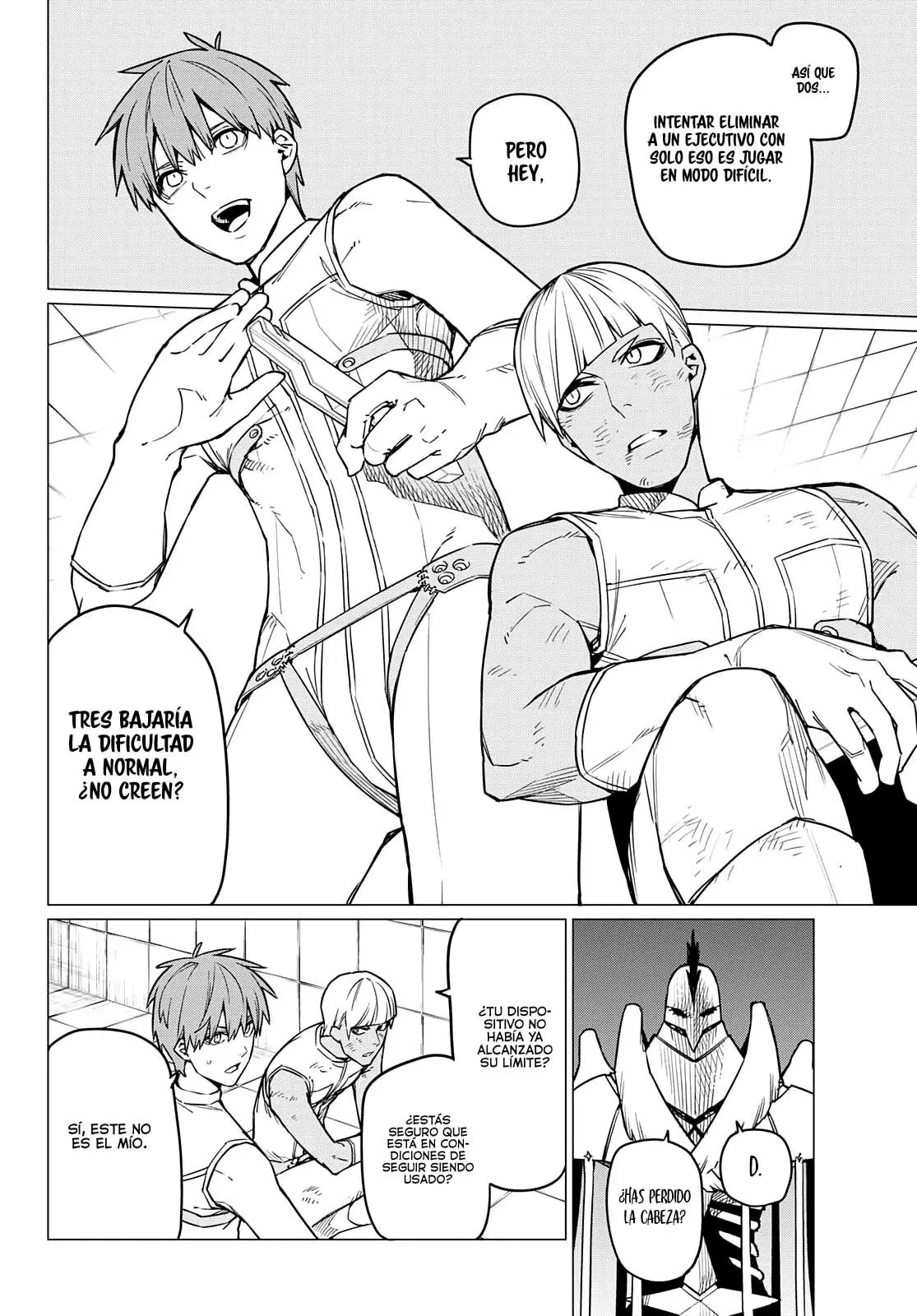 Sentai Daishikkaku capítulo 44, página 3