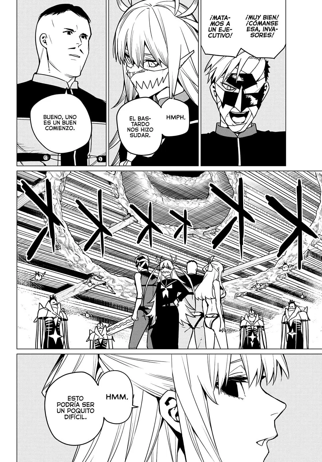 Sentai Daishikkaku capítulo 44, página 19