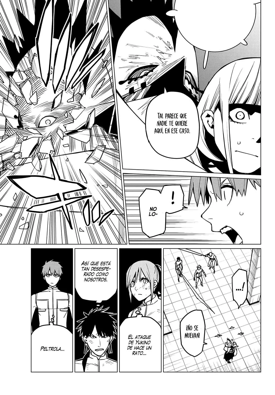 Sentai Daishikkaku capítulo 46, página 4