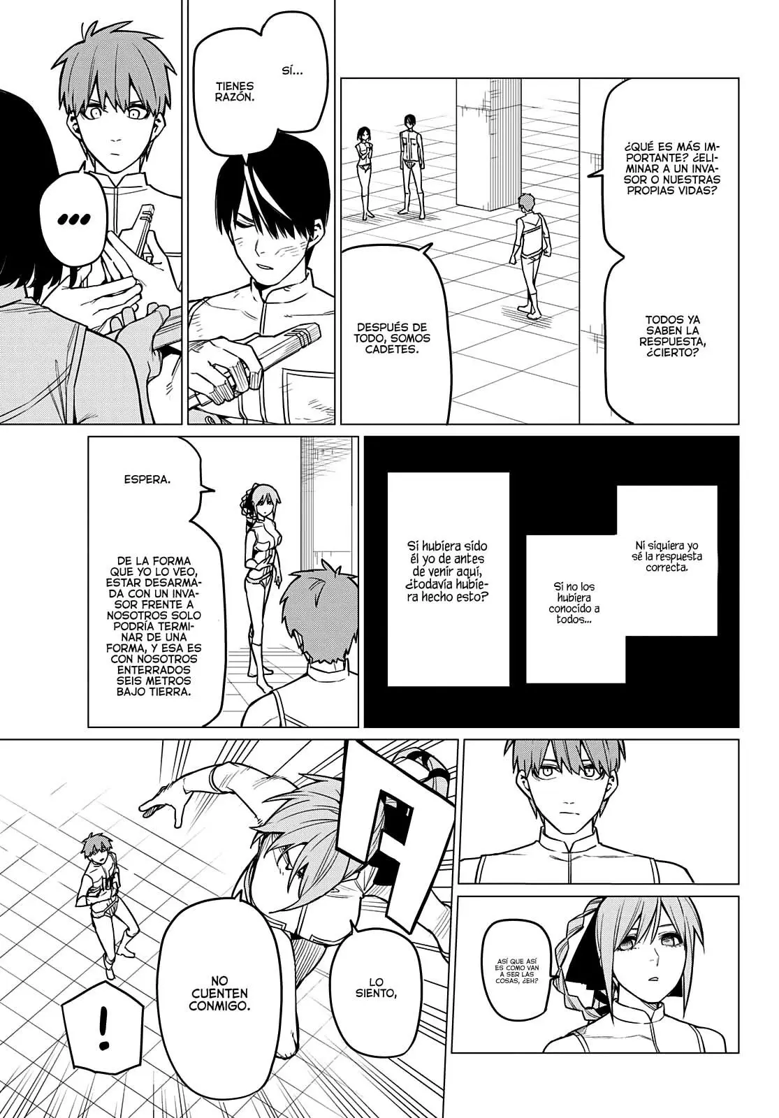 Sentai Daishikkaku capítulo 46, página 6