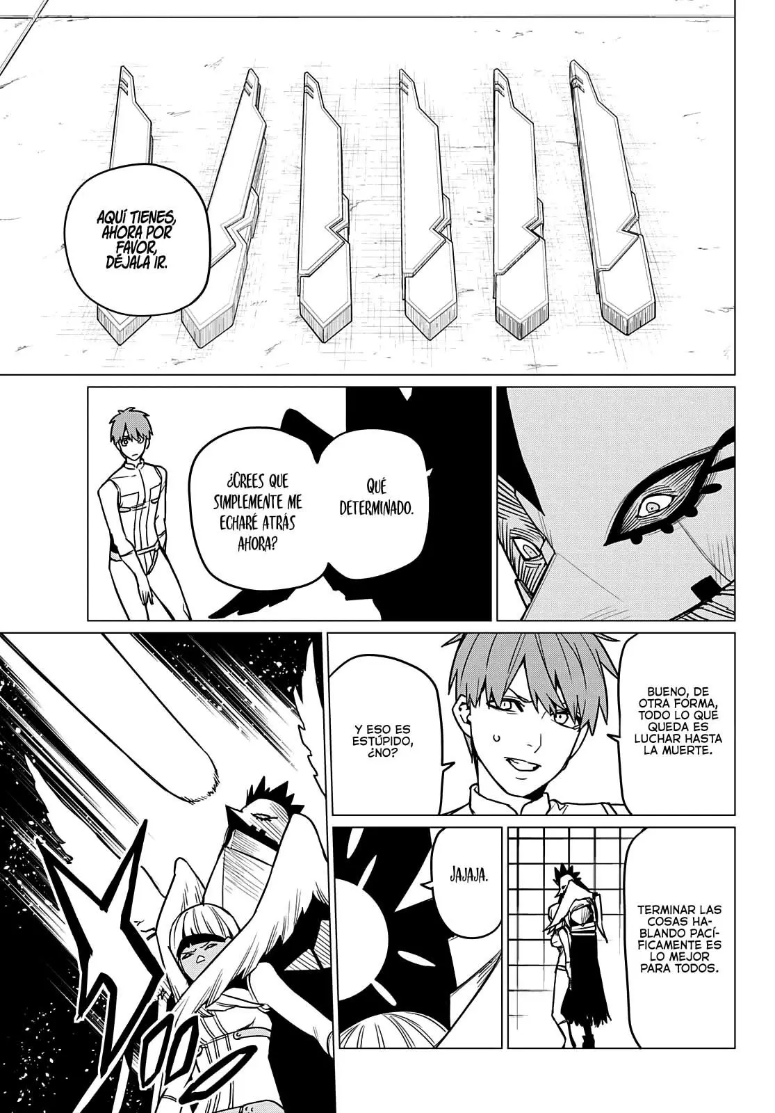 Sentai Daishikkaku capítulo 46, página 8