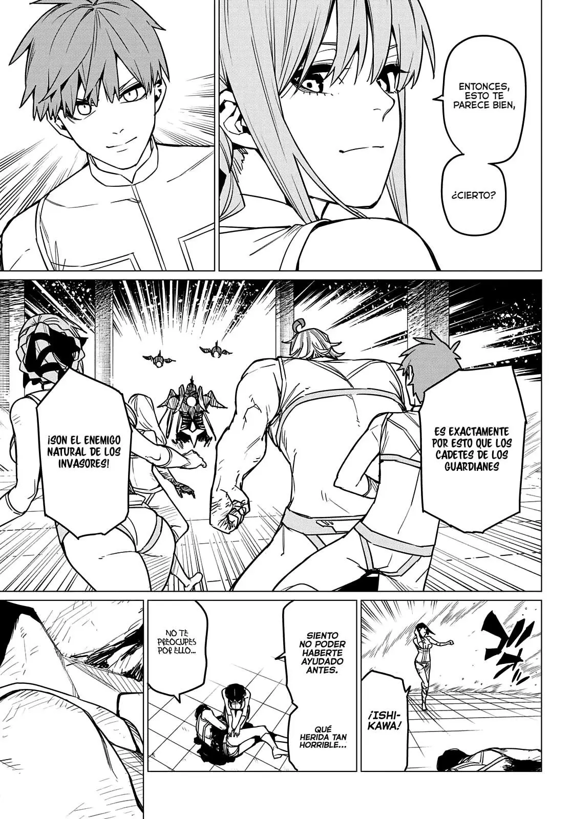 Sentai Daishikkaku capítulo 46, página 14